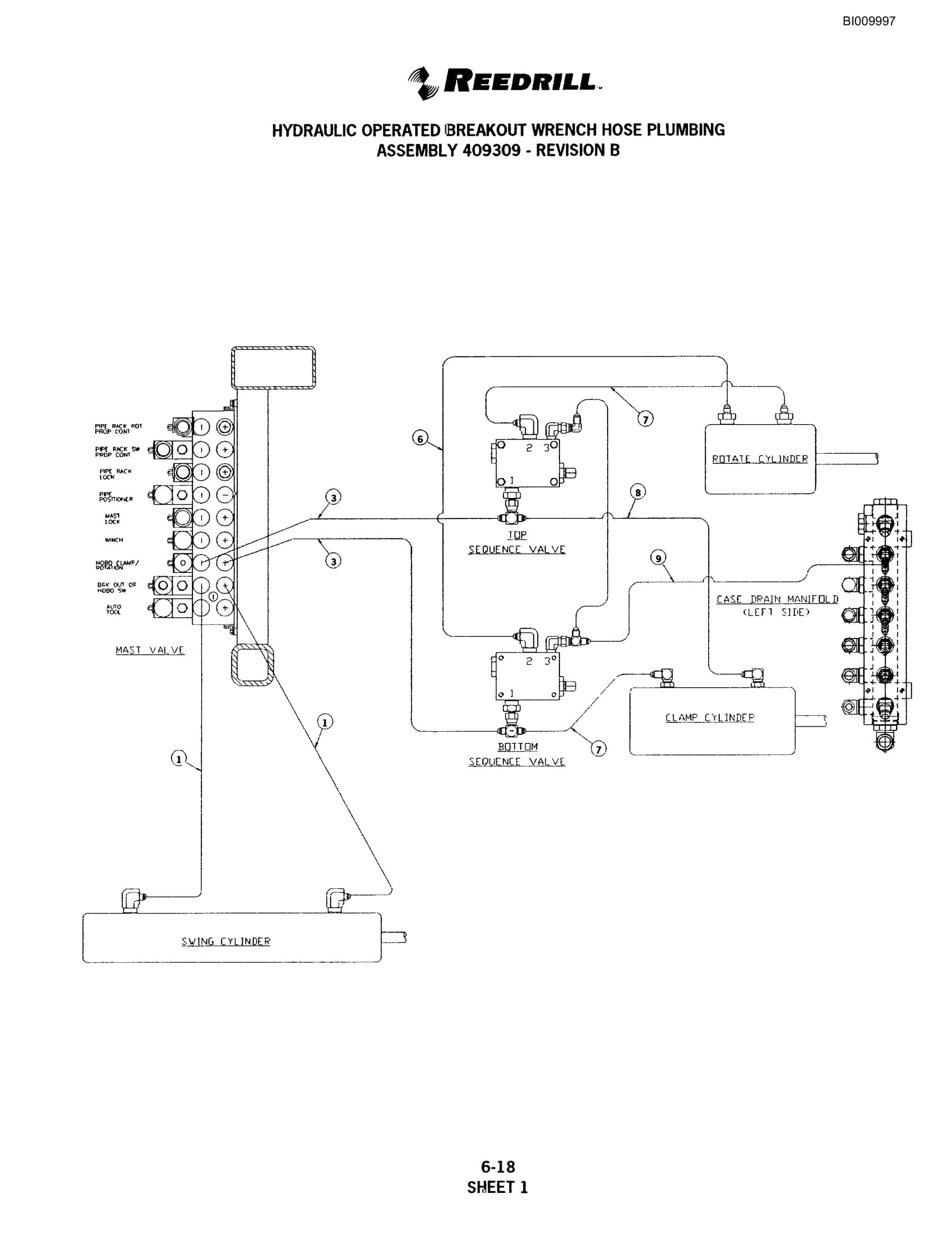 Bucyrus SKF Infinity Blasthole Drill Parts Catalog BI009997-3
