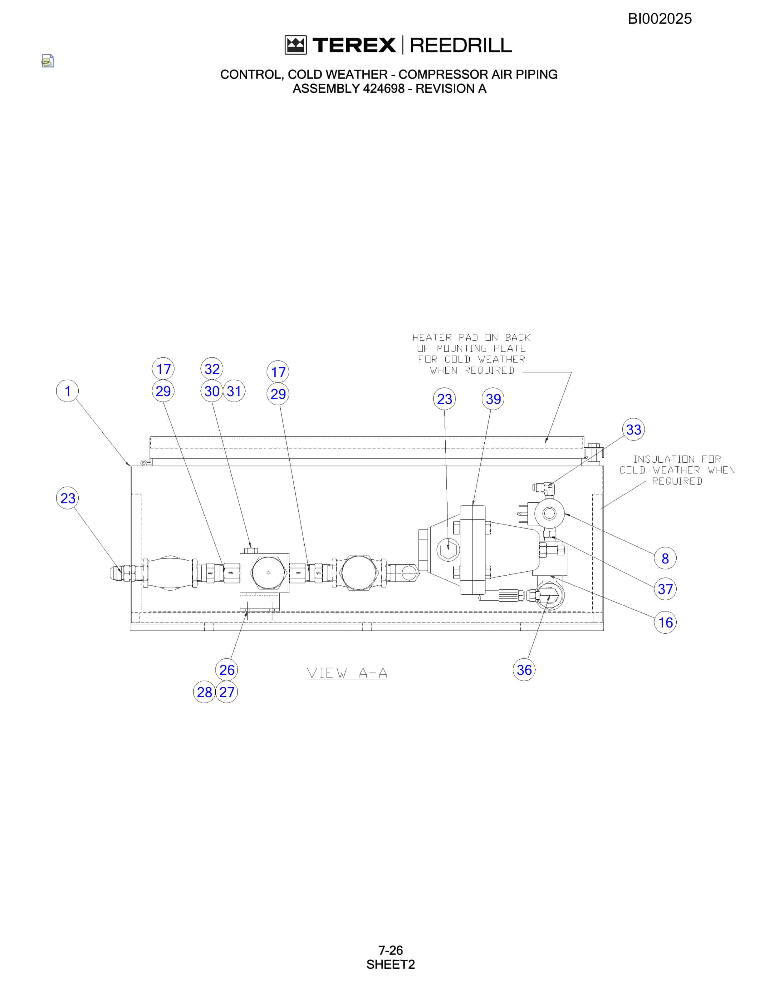 Bucyrus SKF Rotary Blasthole Drill Parts Catalog BI002025-5