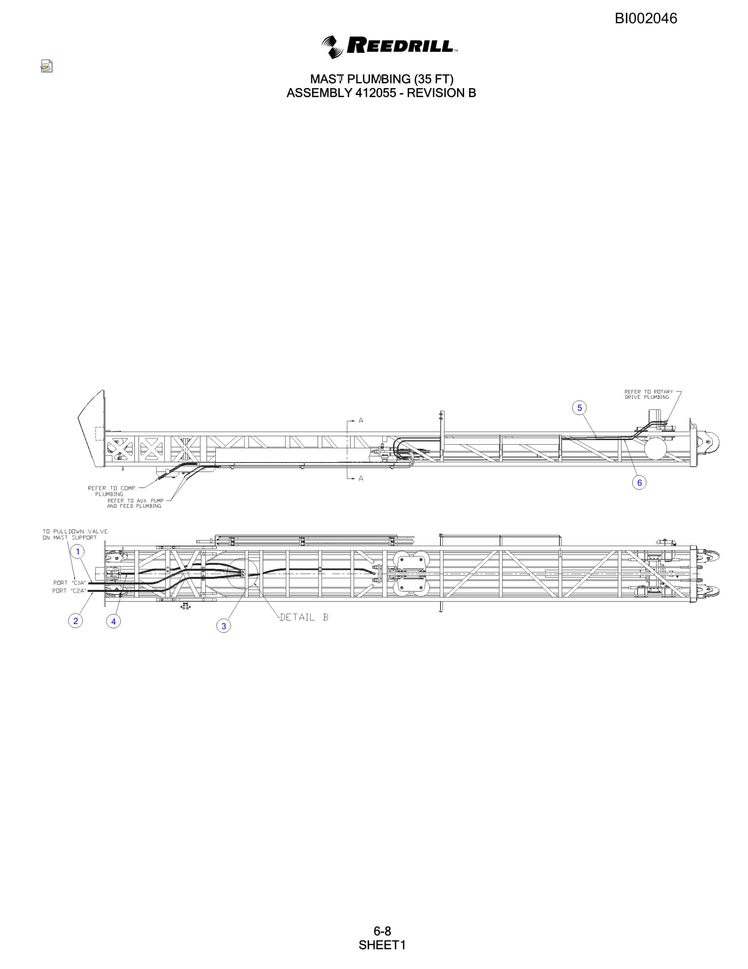 Bucyrus SKF Rotary Blasthole Drill Parts Catalog BI002046-3