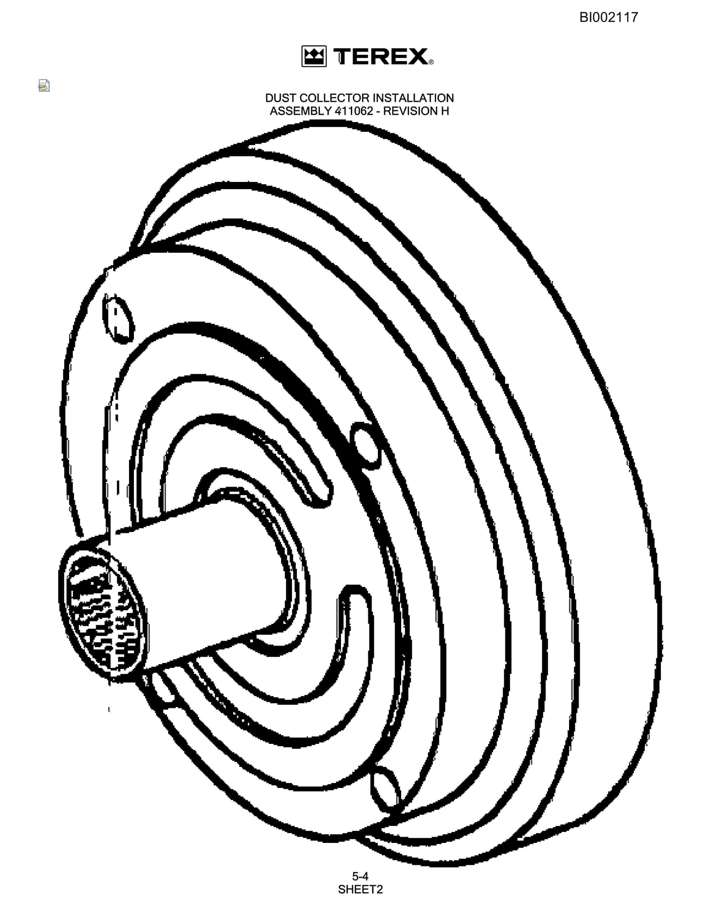 Bucyrus SKF Rotary Blasthole Drill Parts Catalog BI002117-2