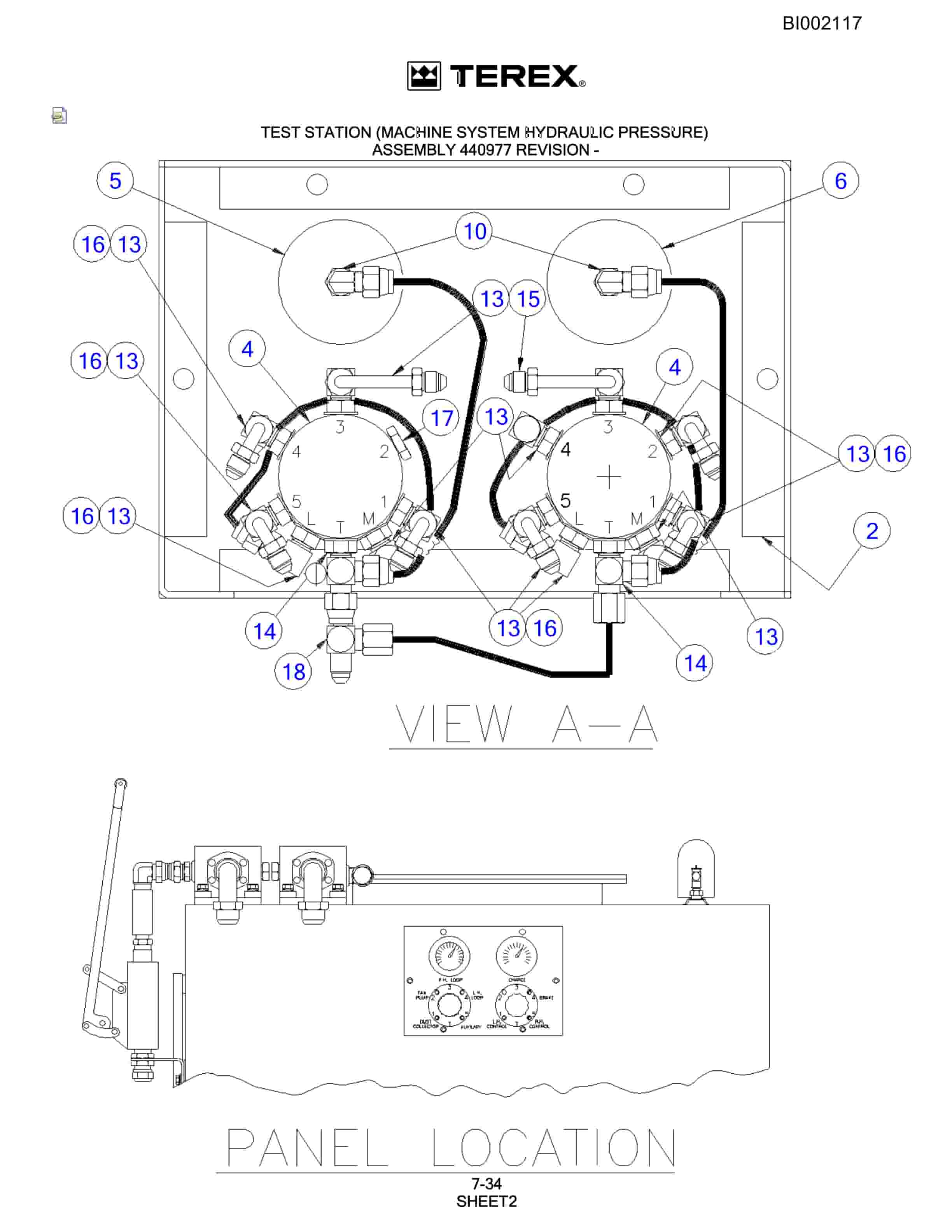 Bucyrus SKF Rotary Blasthole Drill Parts Catalog BI002117-5