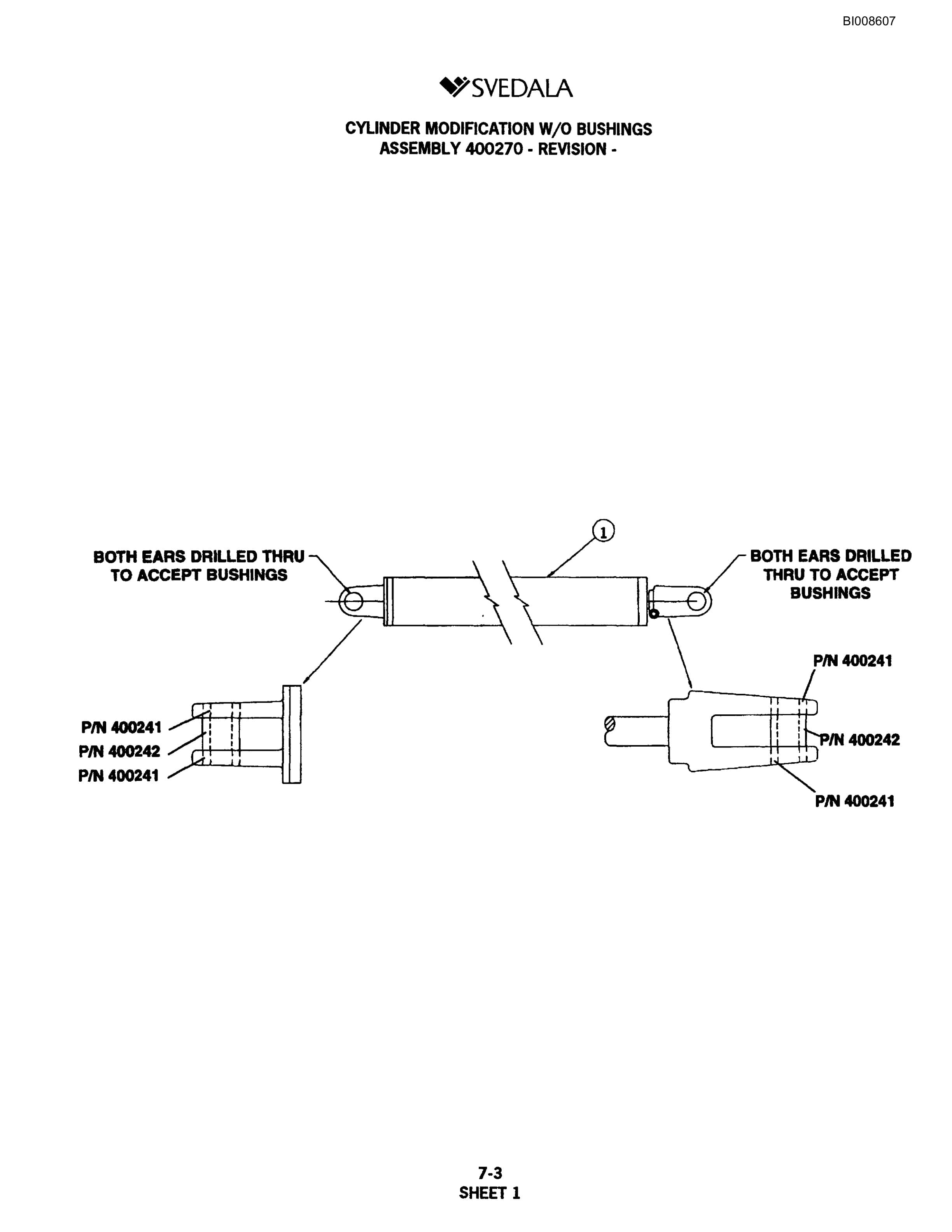 Bucyrus SKF99 Infinity Blasthole Drill Parts Catalog BI008607-4