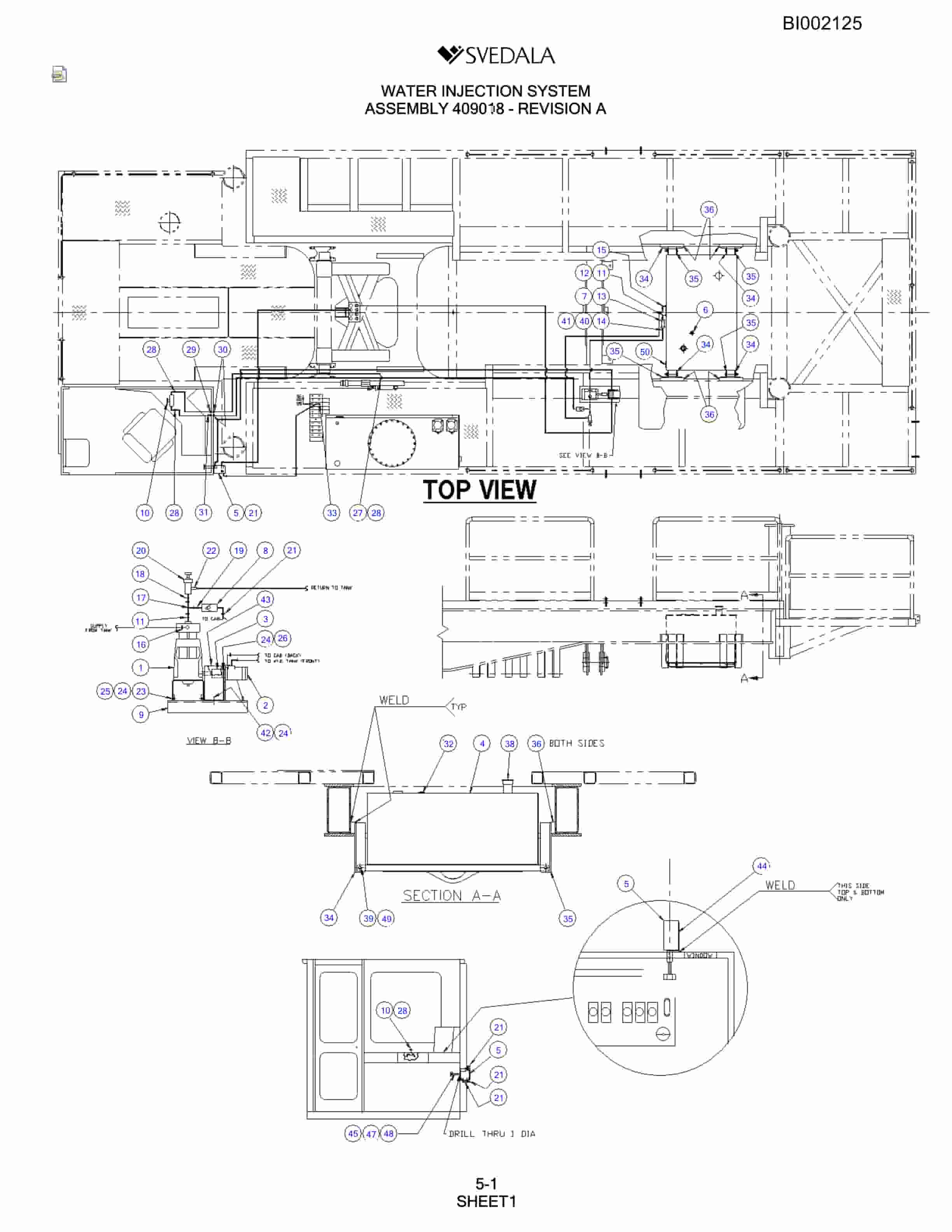 Bucyrus SKS Infinity Blasthole Drill Parts Catalog BI002125-2