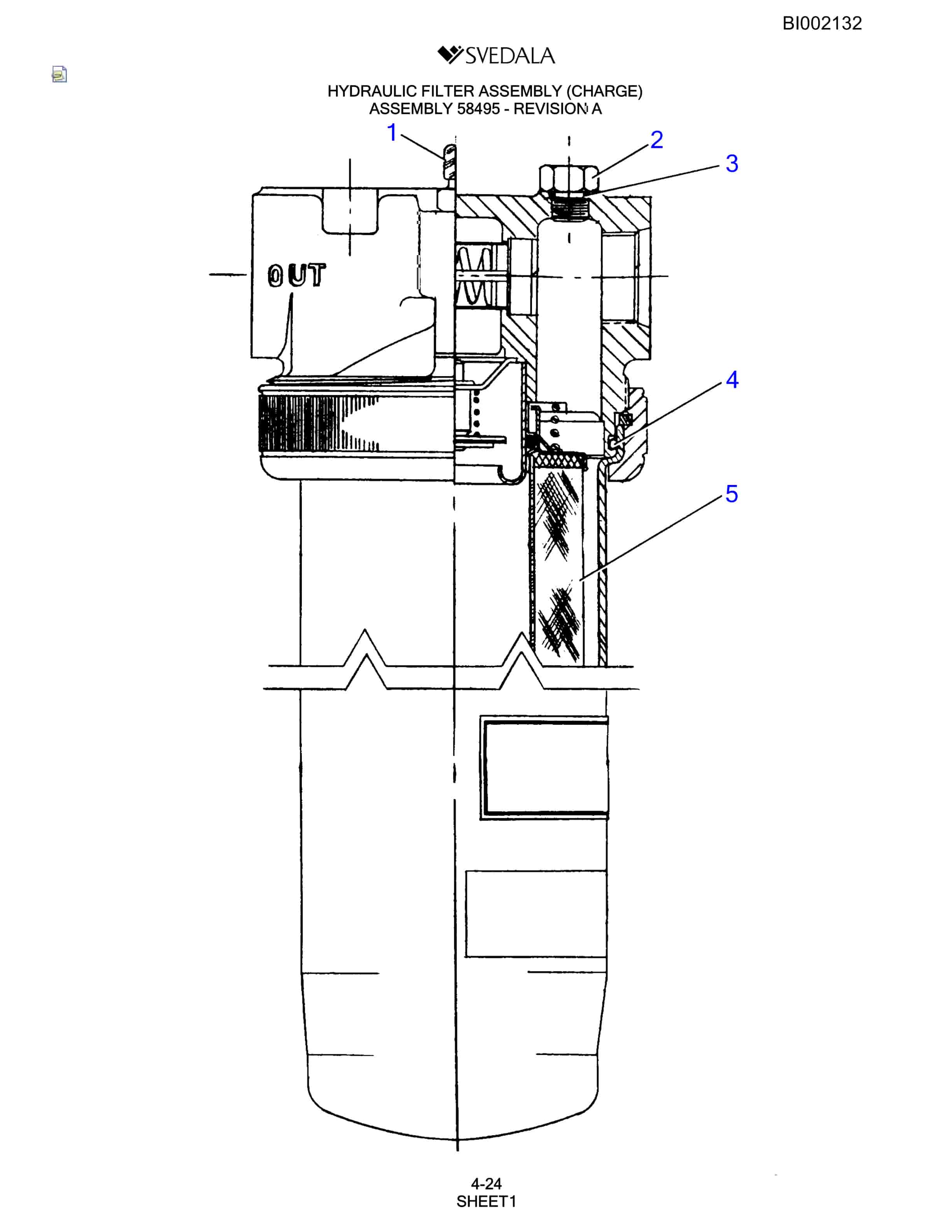 Bucyrus SKT Infinity Blasthole Drill Parts Catalog BI002132-2