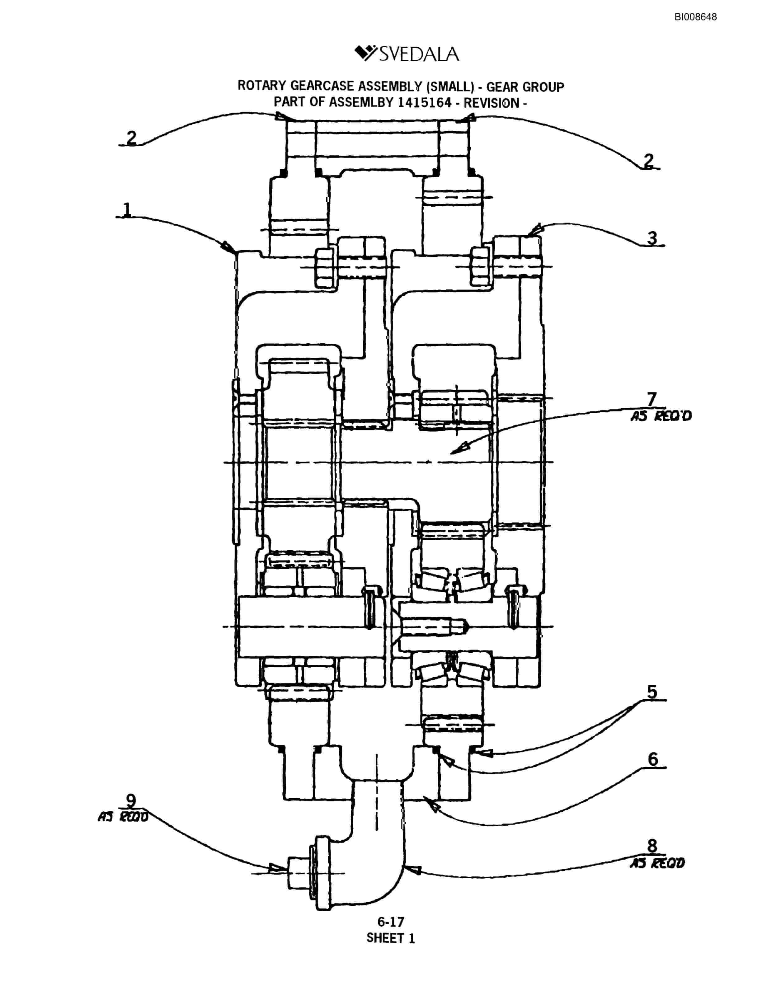 Bucyrus SKT Infinity Blasthole Drill Parts Catalog BI008648-3