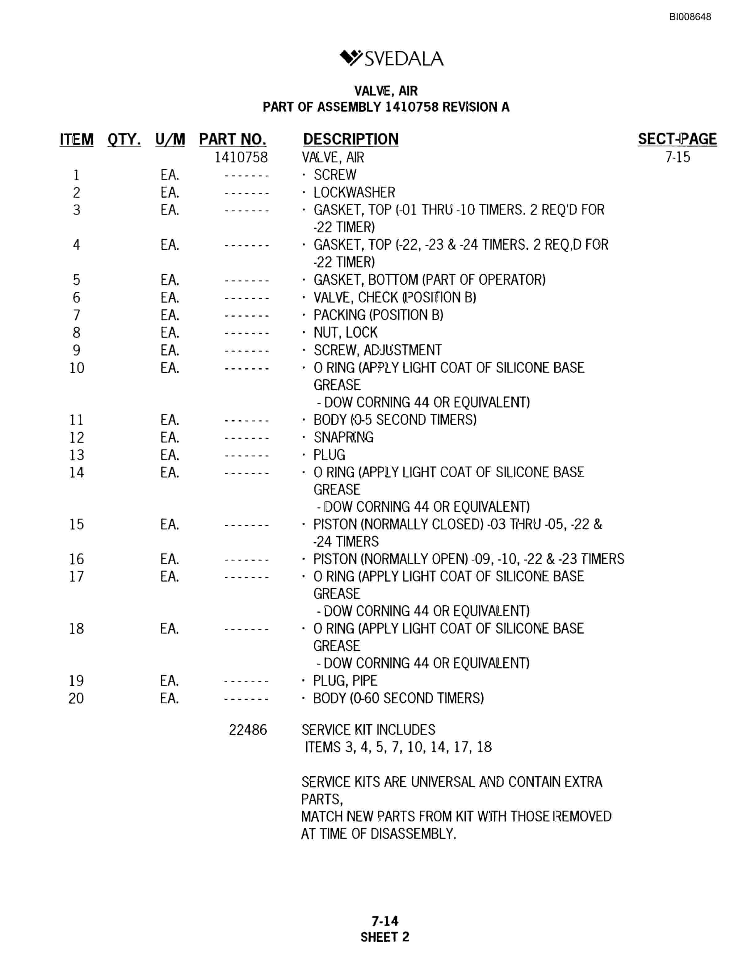 Bucyrus SKT Infinity Blasthole Drill Parts Catalog BI008648-5