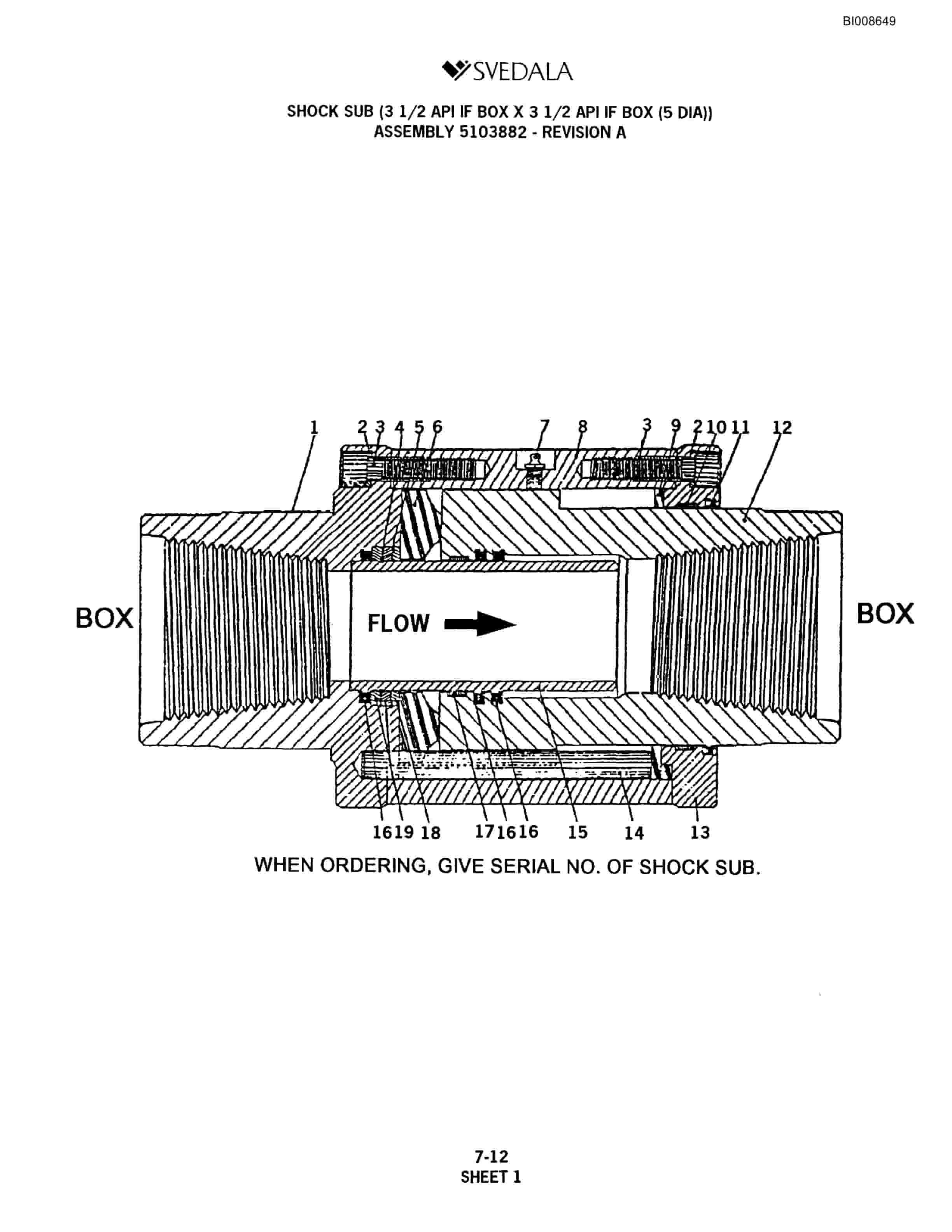 Bucyrus SKT Infinity Blasthole Drill Parts Catalog BI008649-4