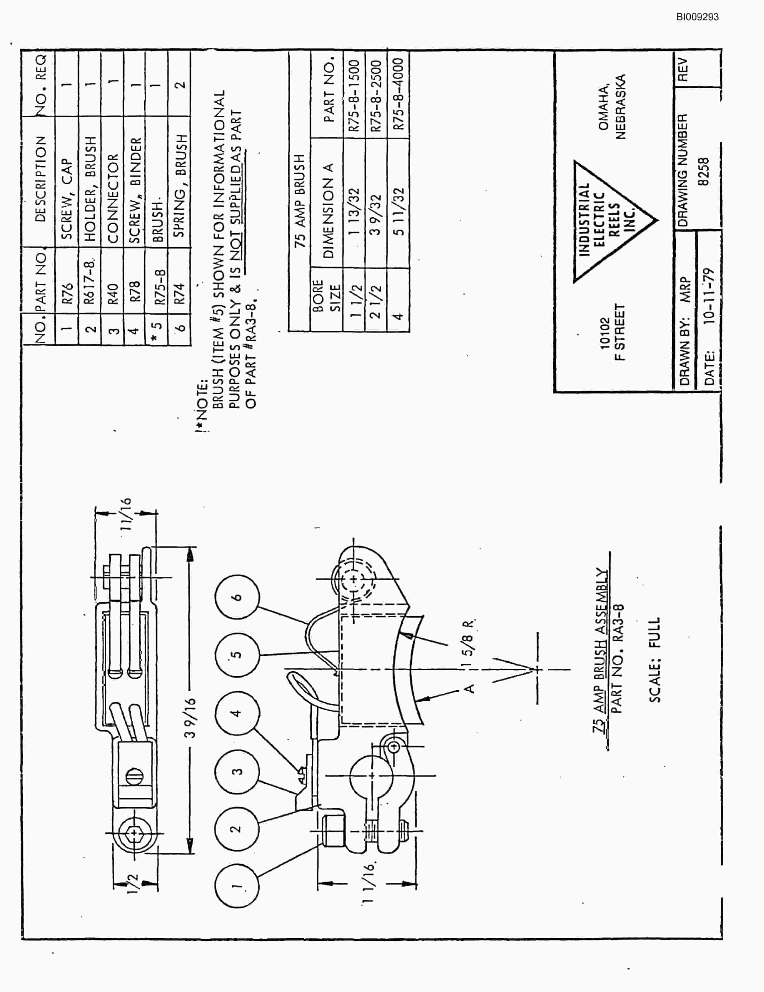 Bucyrus Special 2 Boom Truck Jumbo Parts Catalog BI009293-2