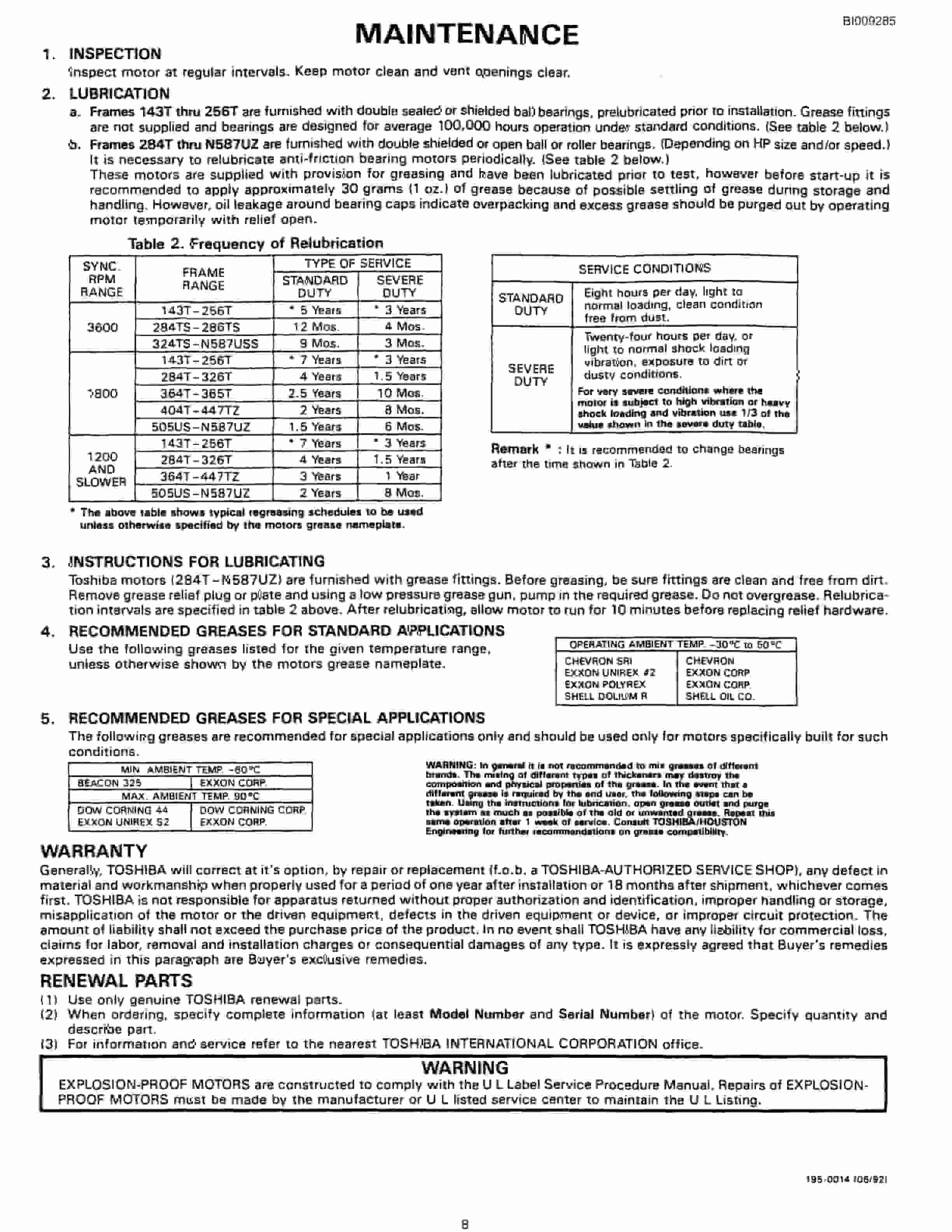 Bucyrus Special 3 Boom Shaft Jumbo Parts Catalog BI009285-3