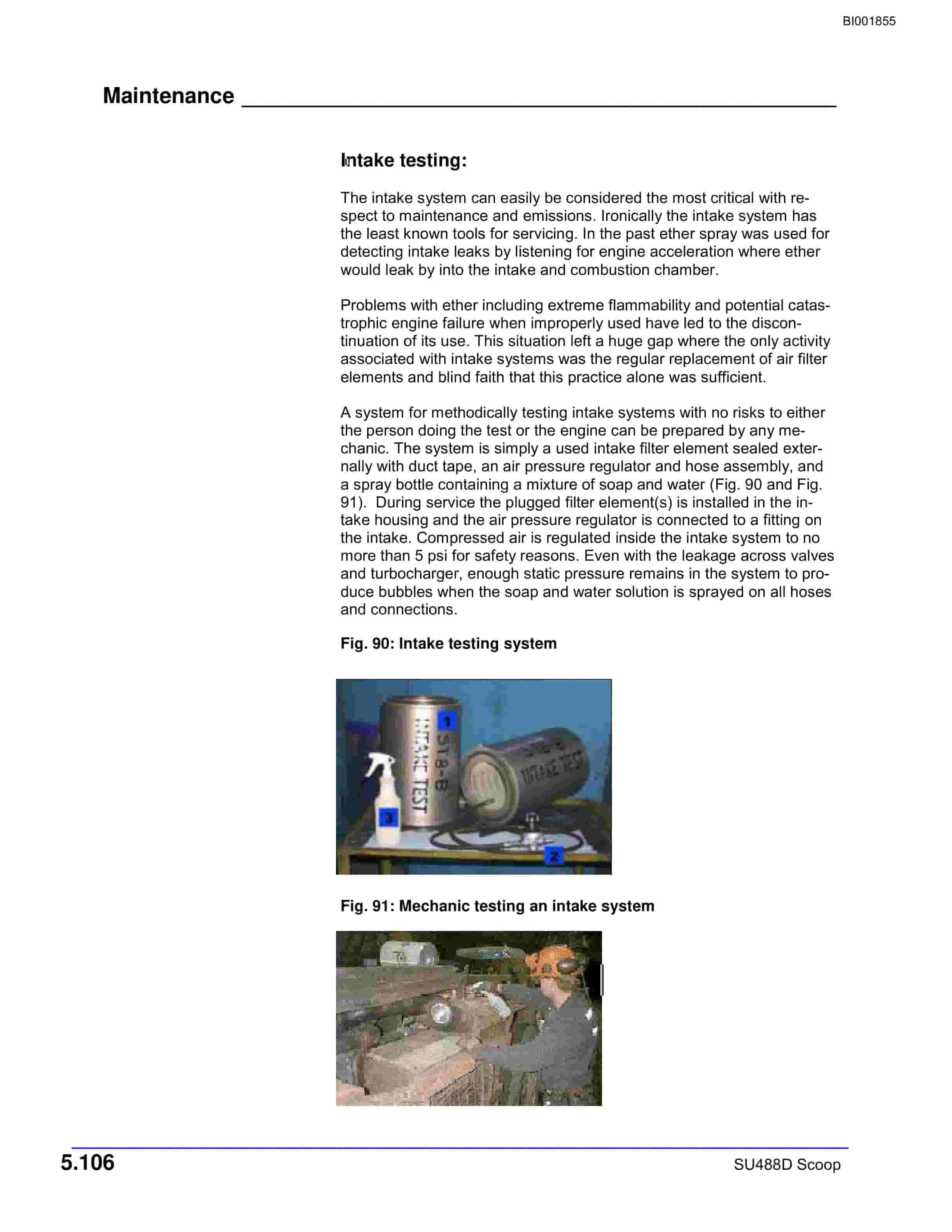 Bucyrus SU488D SCOOP Technical Manual BI001855-3
