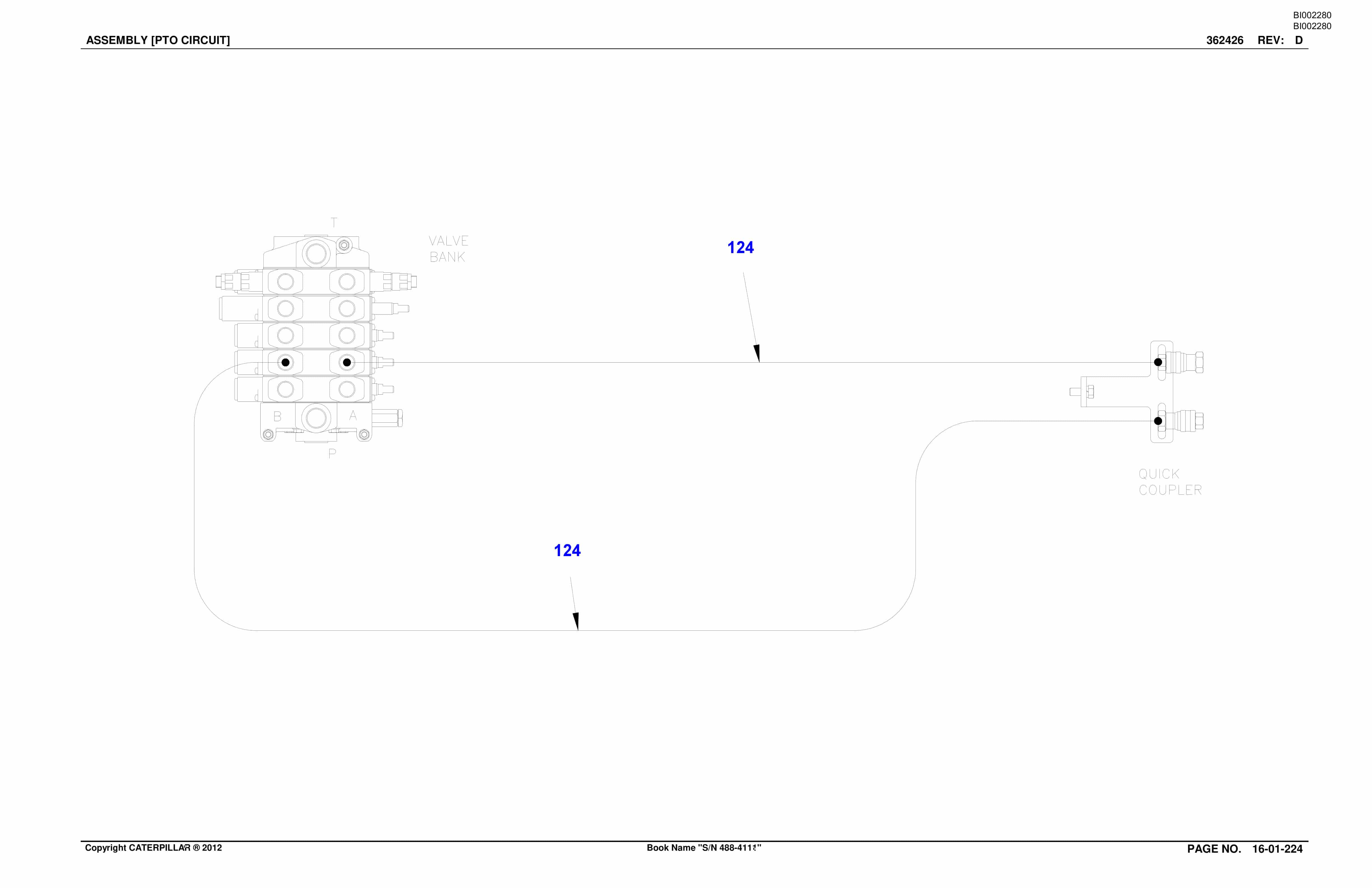 Bucyrus SU488L SCOOP Parts Catalog BI002280-5