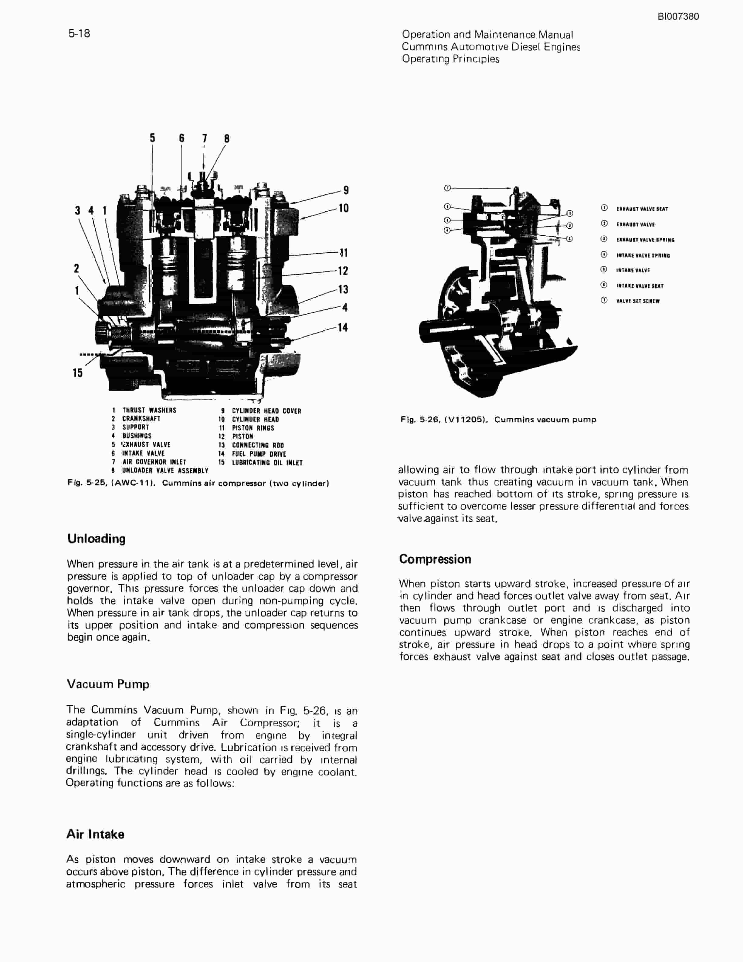Bucyrus T-90 Aircraft Tow Tractor Technical Manual BI007380-2