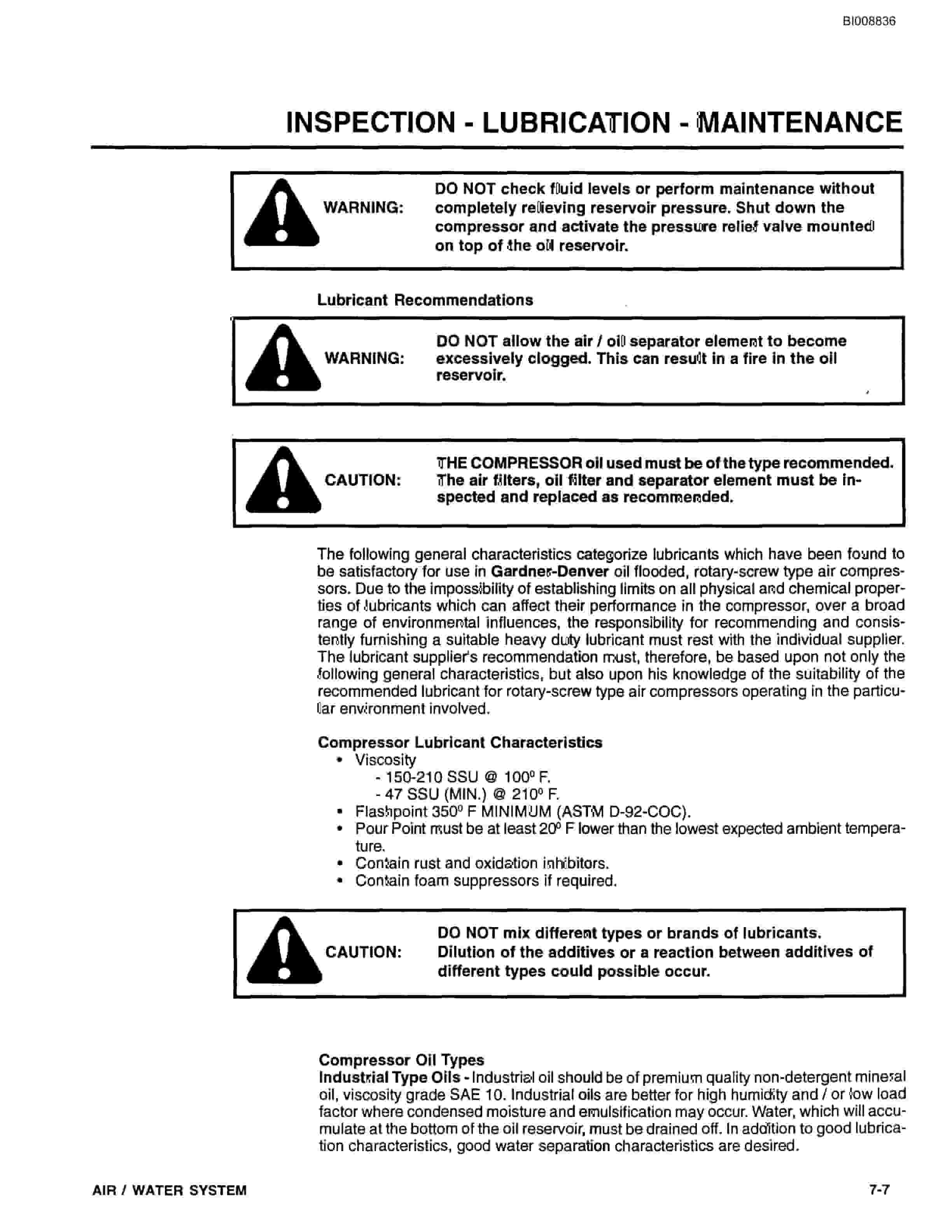 Bucyrus Truck Jumbo Technical Manual BI008836-5