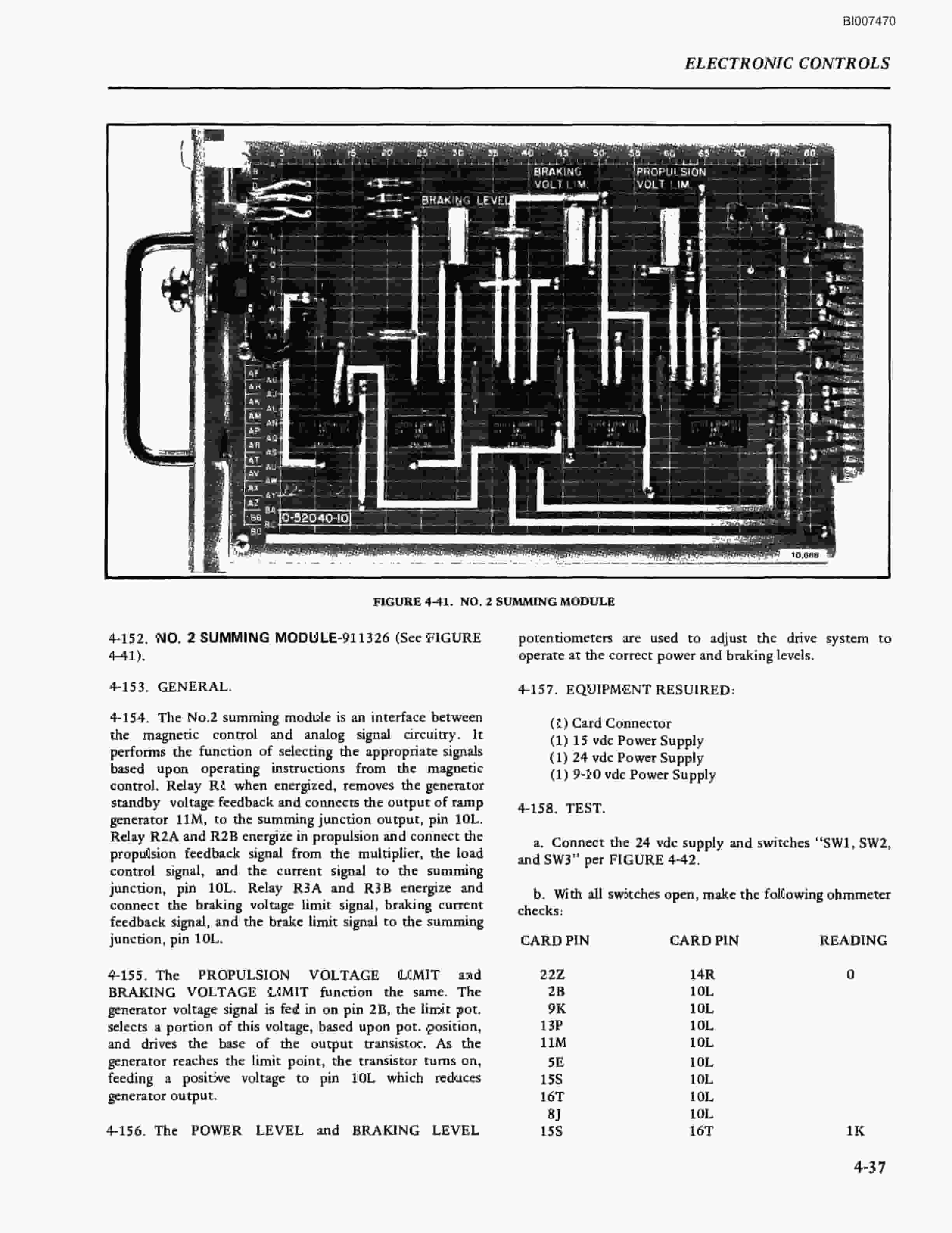 Bucyrus U-101 Electrical Component Technical Manual BI007470-4