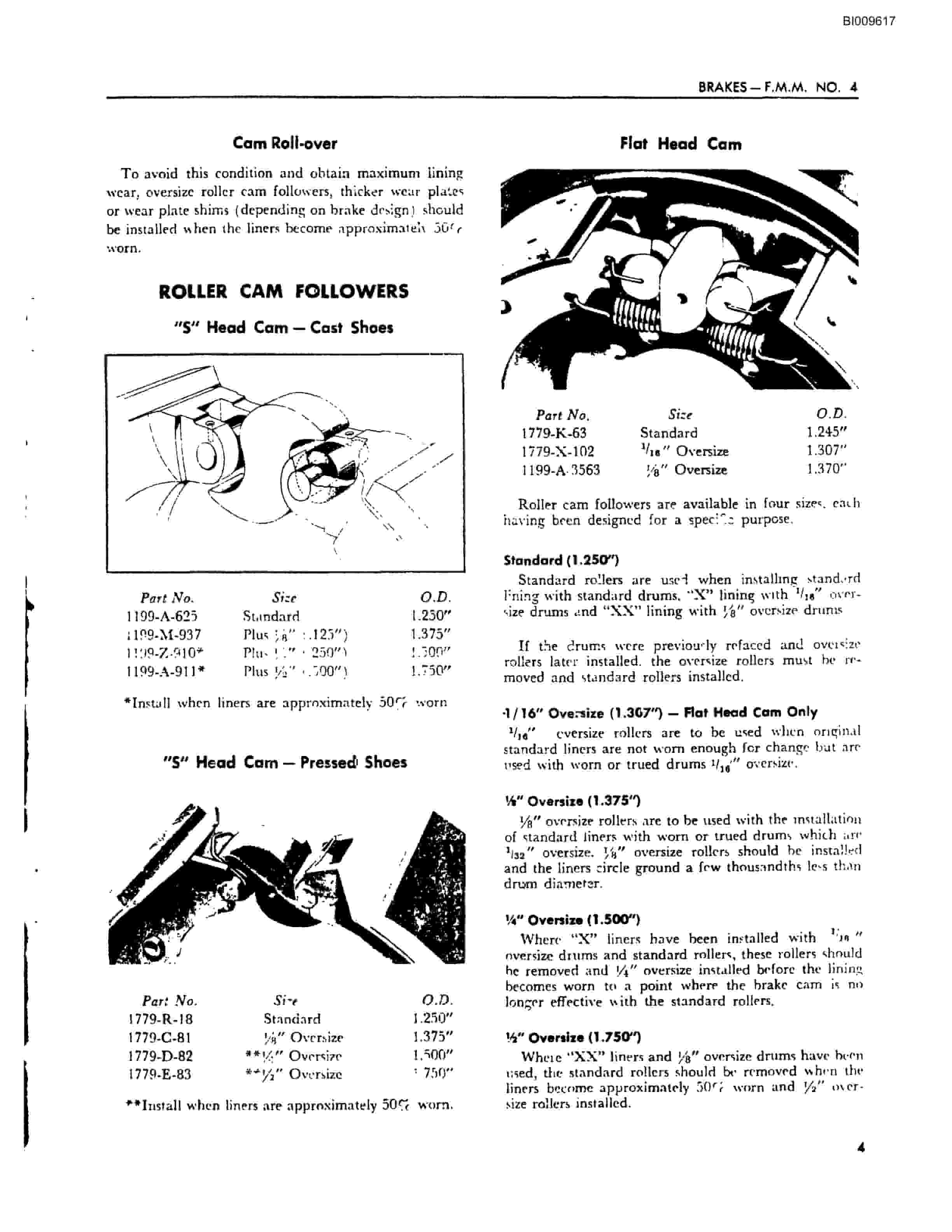 Bucyrus Universal III Drill Carrier Parts Catalog BI009617-4