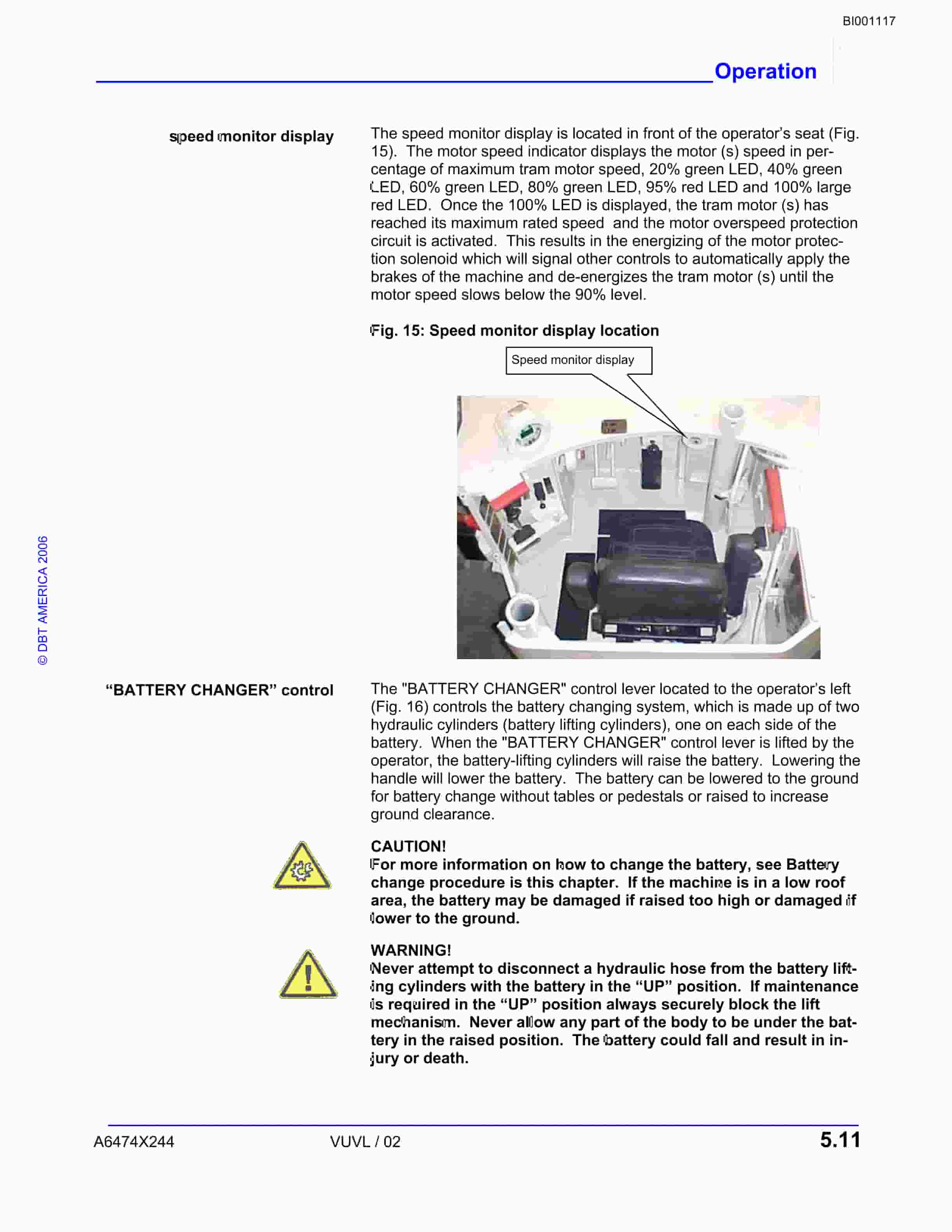 Bucyrus Versatrac Parts Catalog BI001117-3