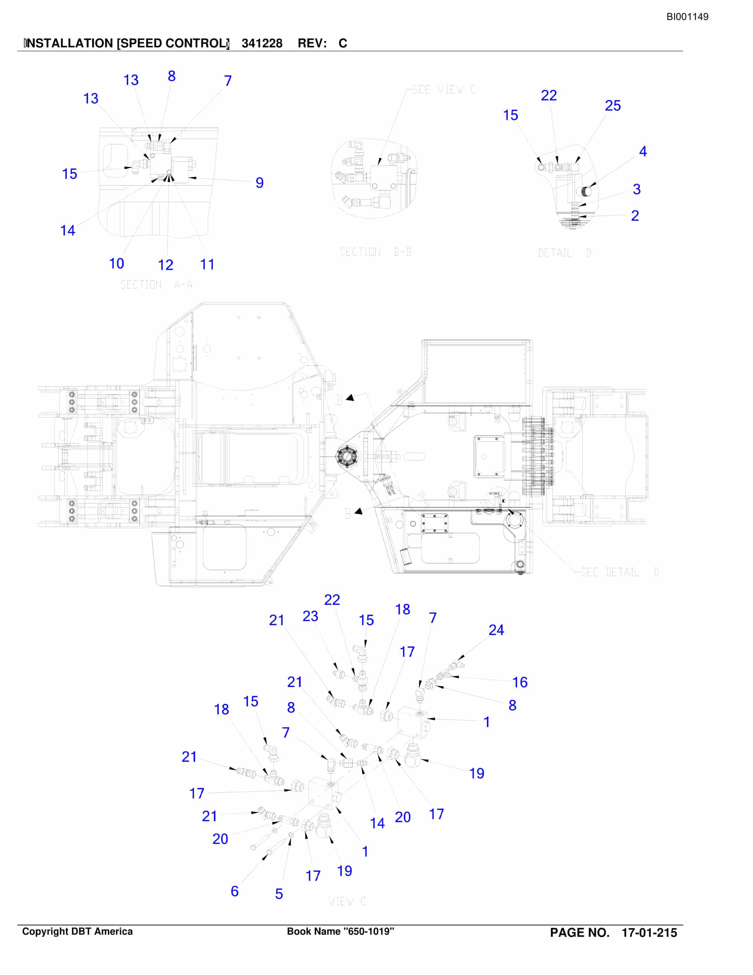 Bucyrus Versatrac Parts Catalog BI001149-3