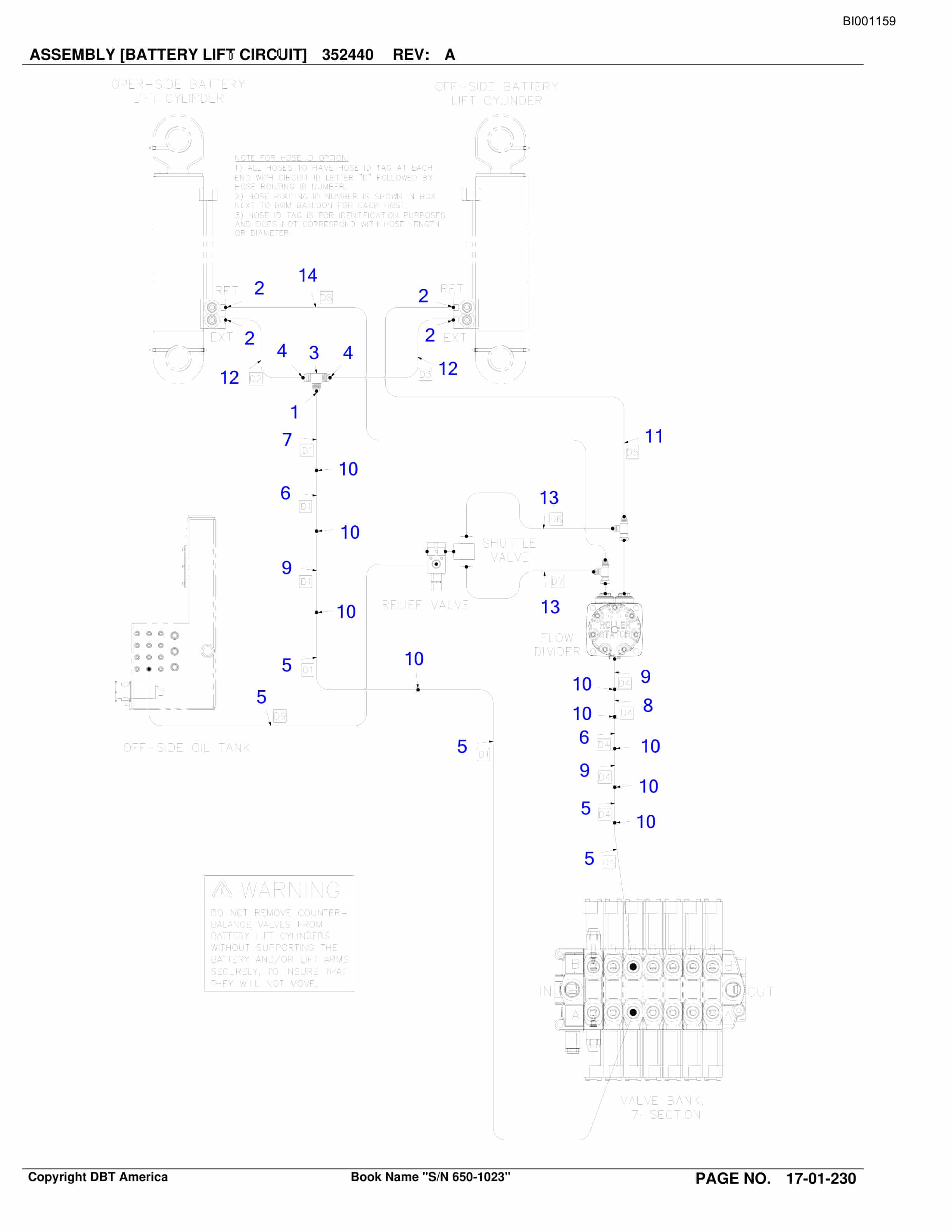 Bucyrus Versatrac Parts Catalog BI001159-4