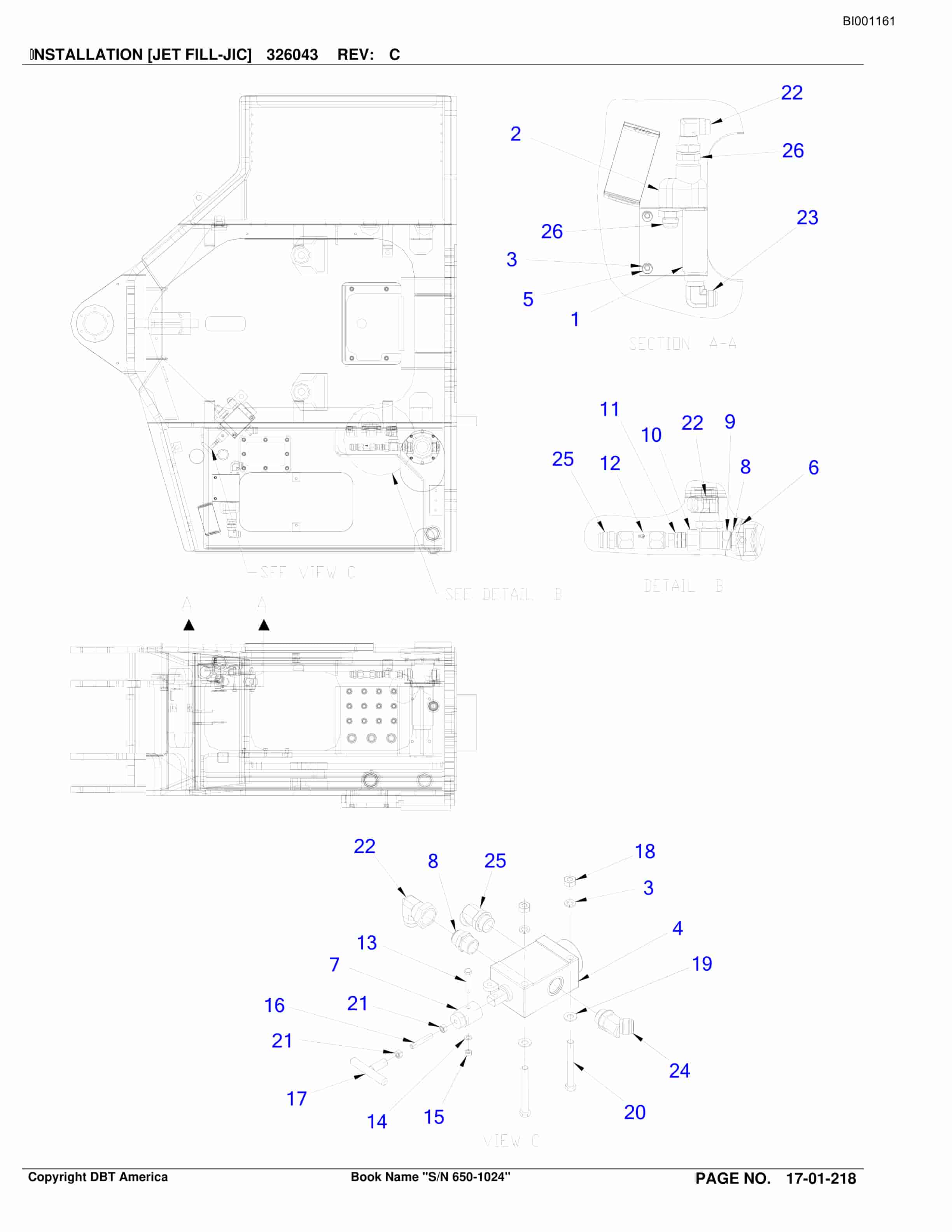 Bucyrus Versatrac Parts Catalog BI001161-3