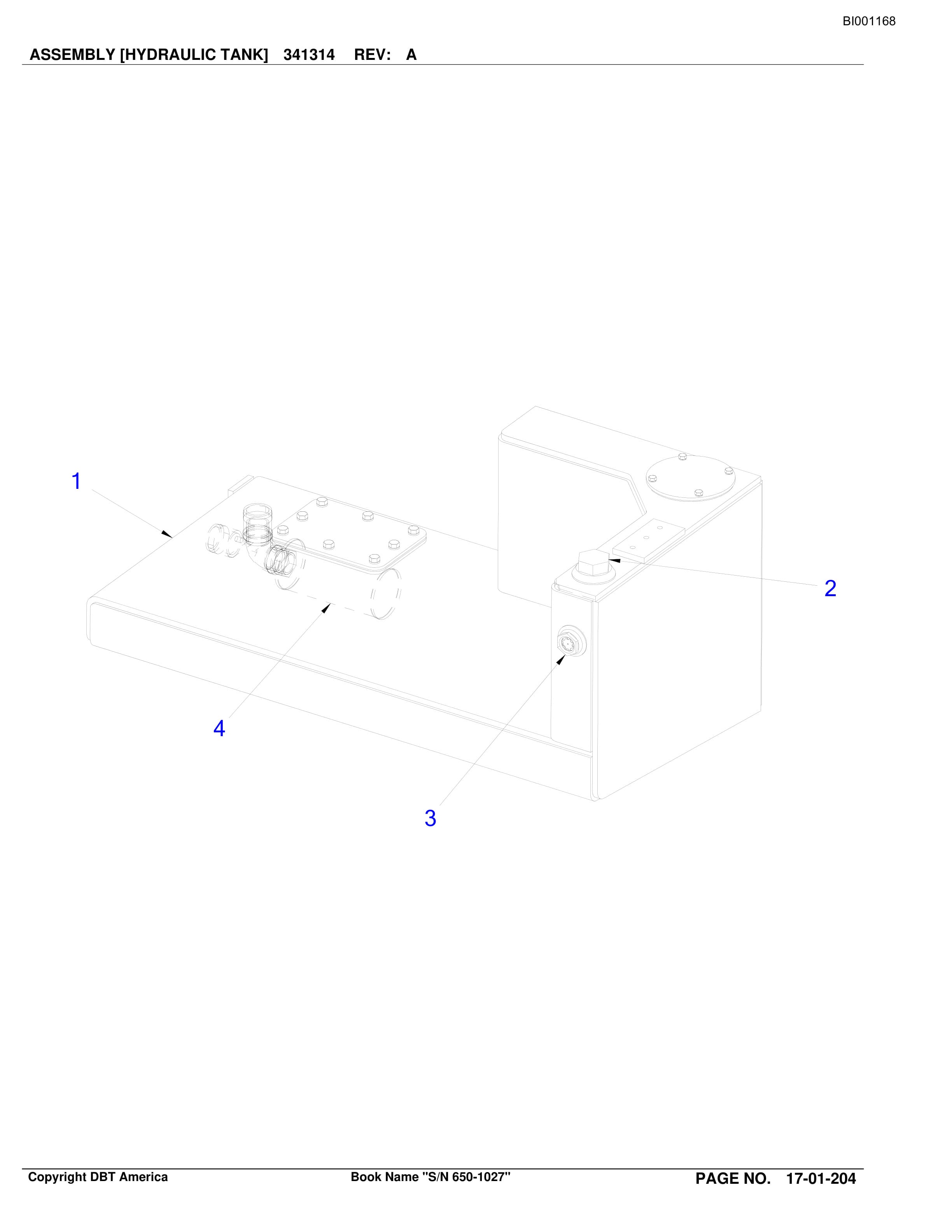 Bucyrus Versatrac Parts Catalog BI001168-2