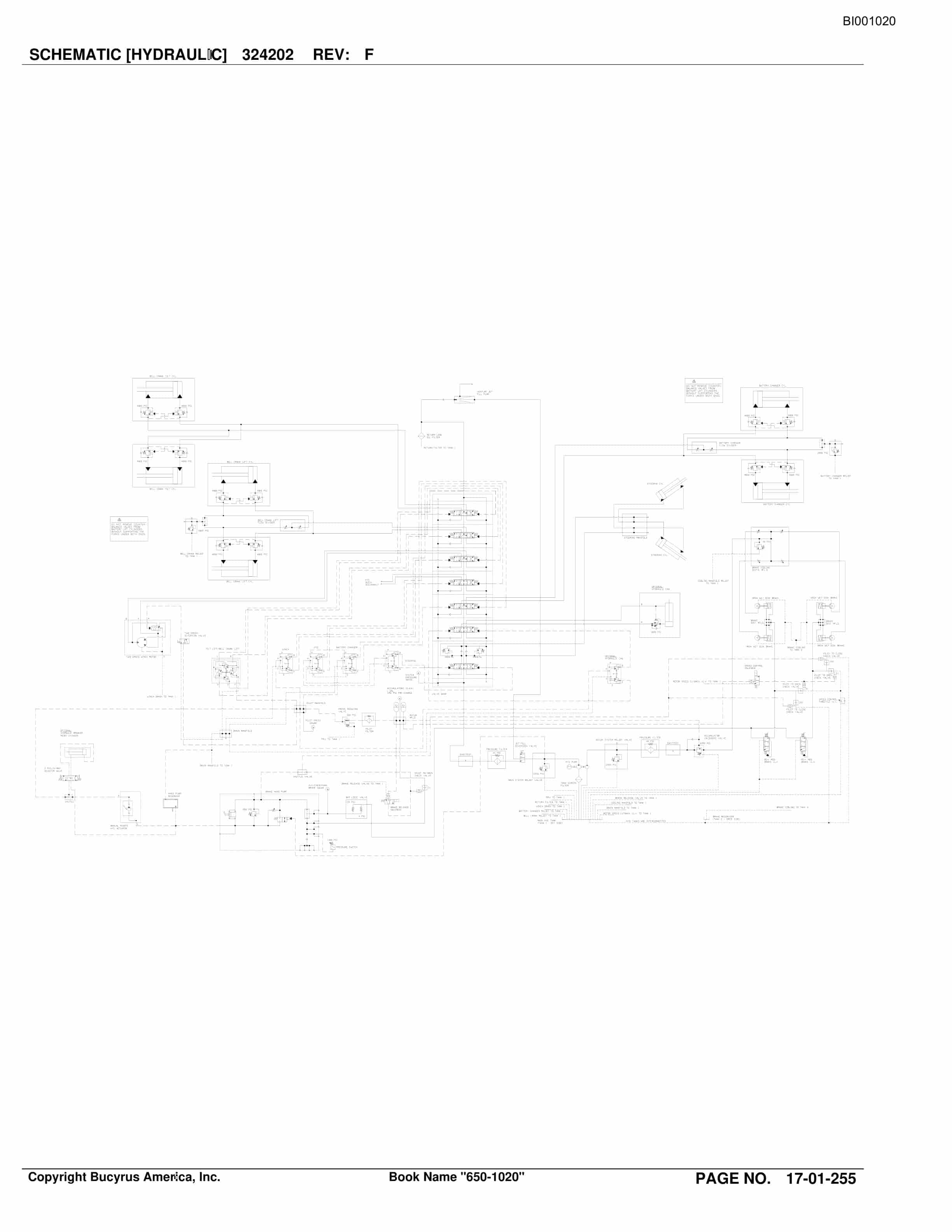 Bucyrus Versatrac Spare Parts List BI001020-2