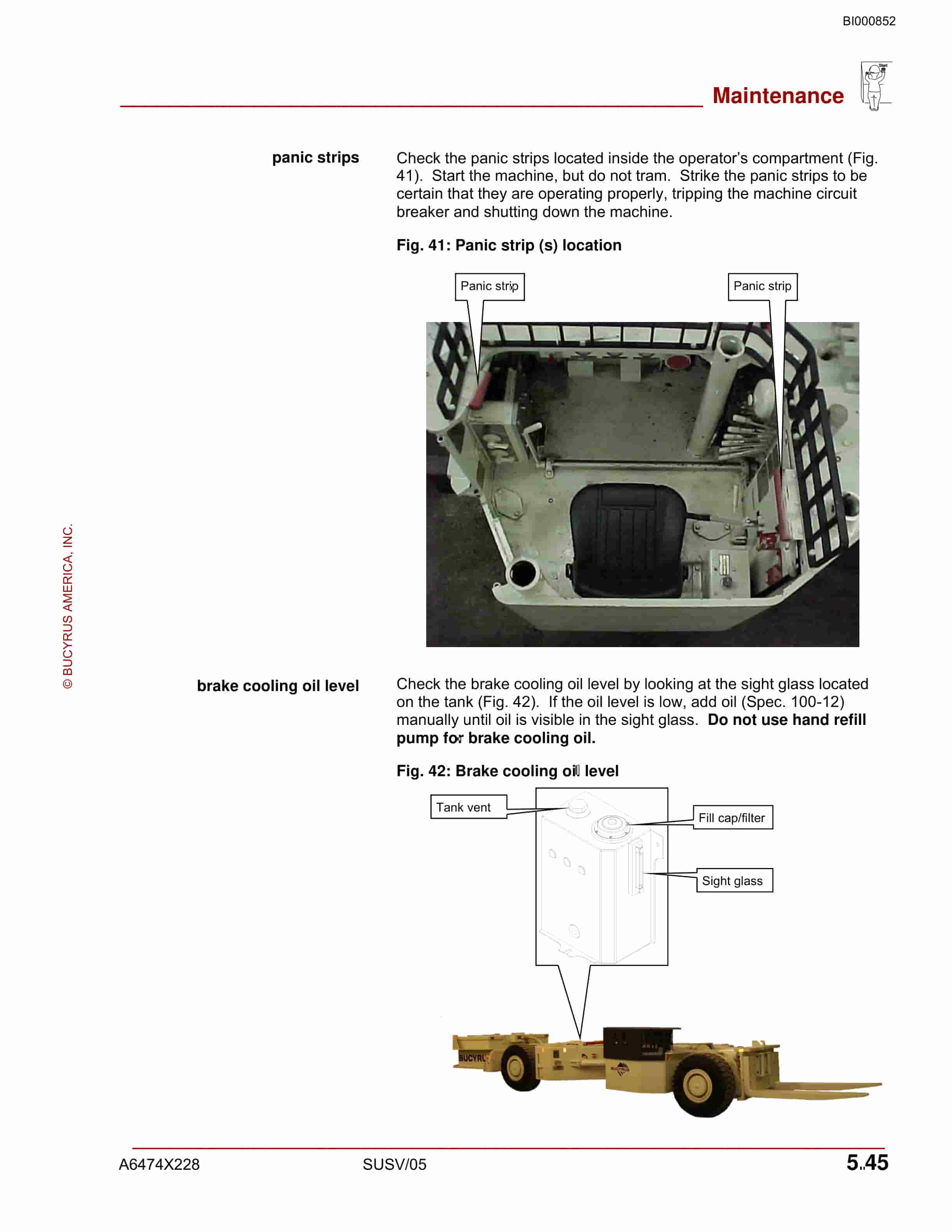 Bucyrus VT636-2 Versatrac Operation Manual BI000852-3
