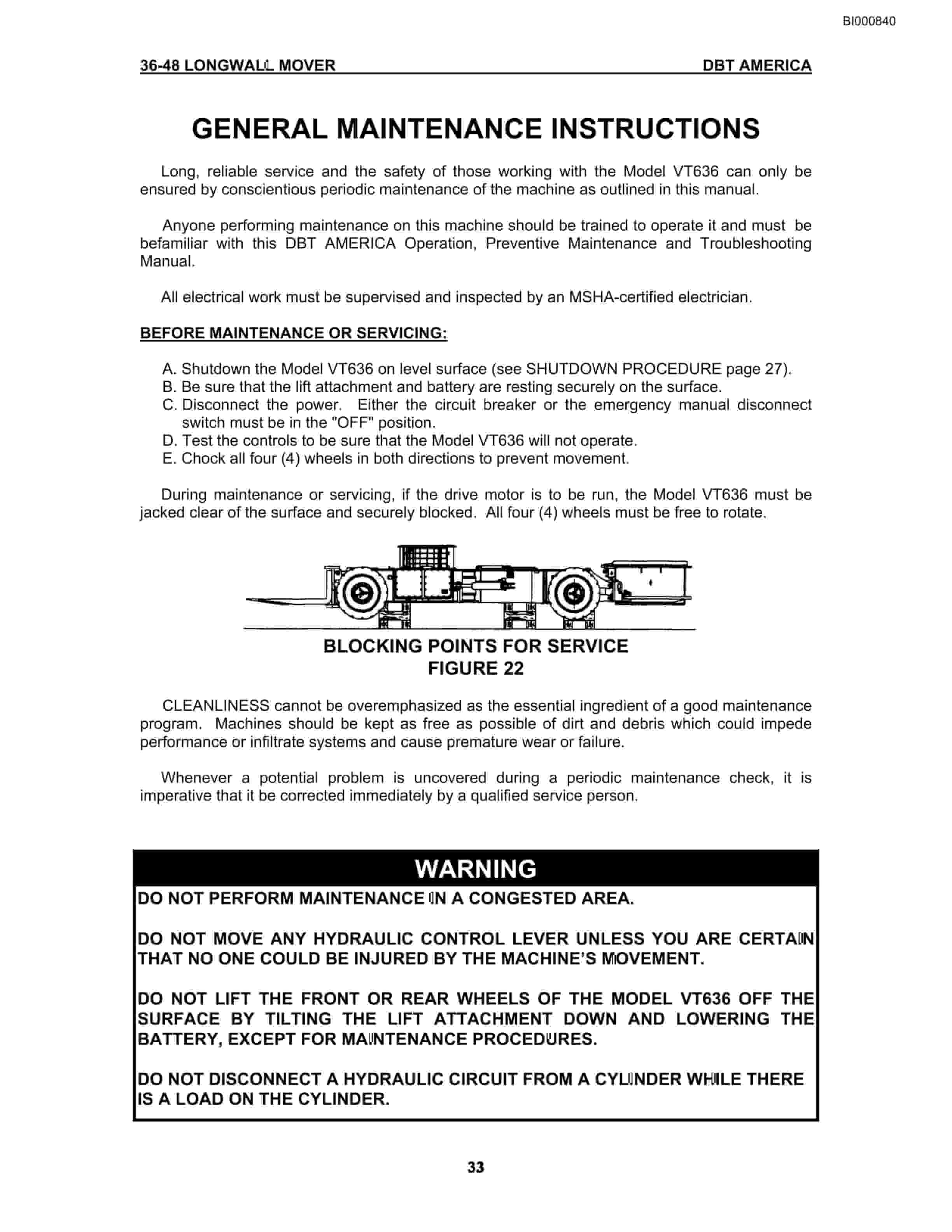 Bucyrus VT636-48 Series Longwall Mover Technical Manual BI000840-2