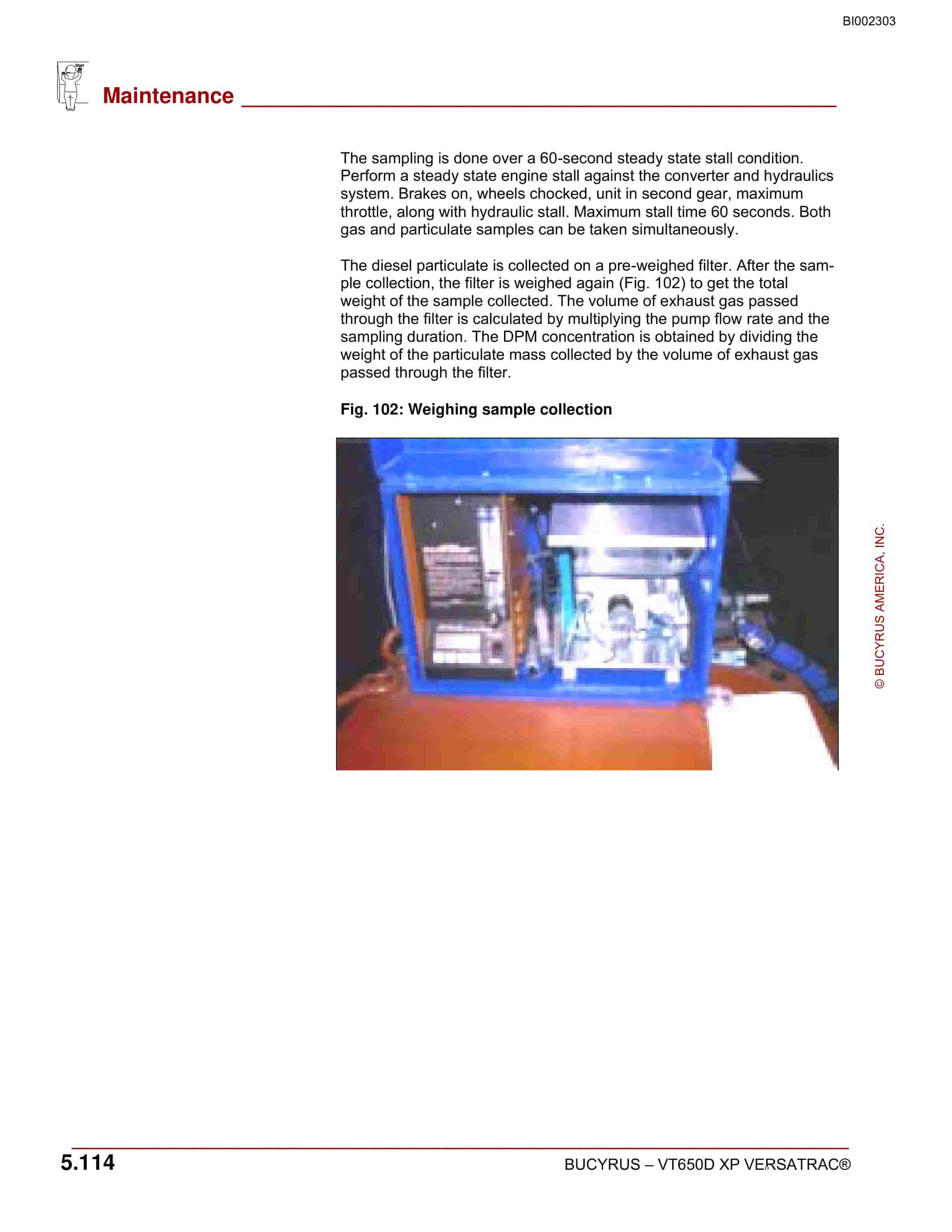 Bucyrus VT650D XP Versatrac Operation Manual BI002303-2