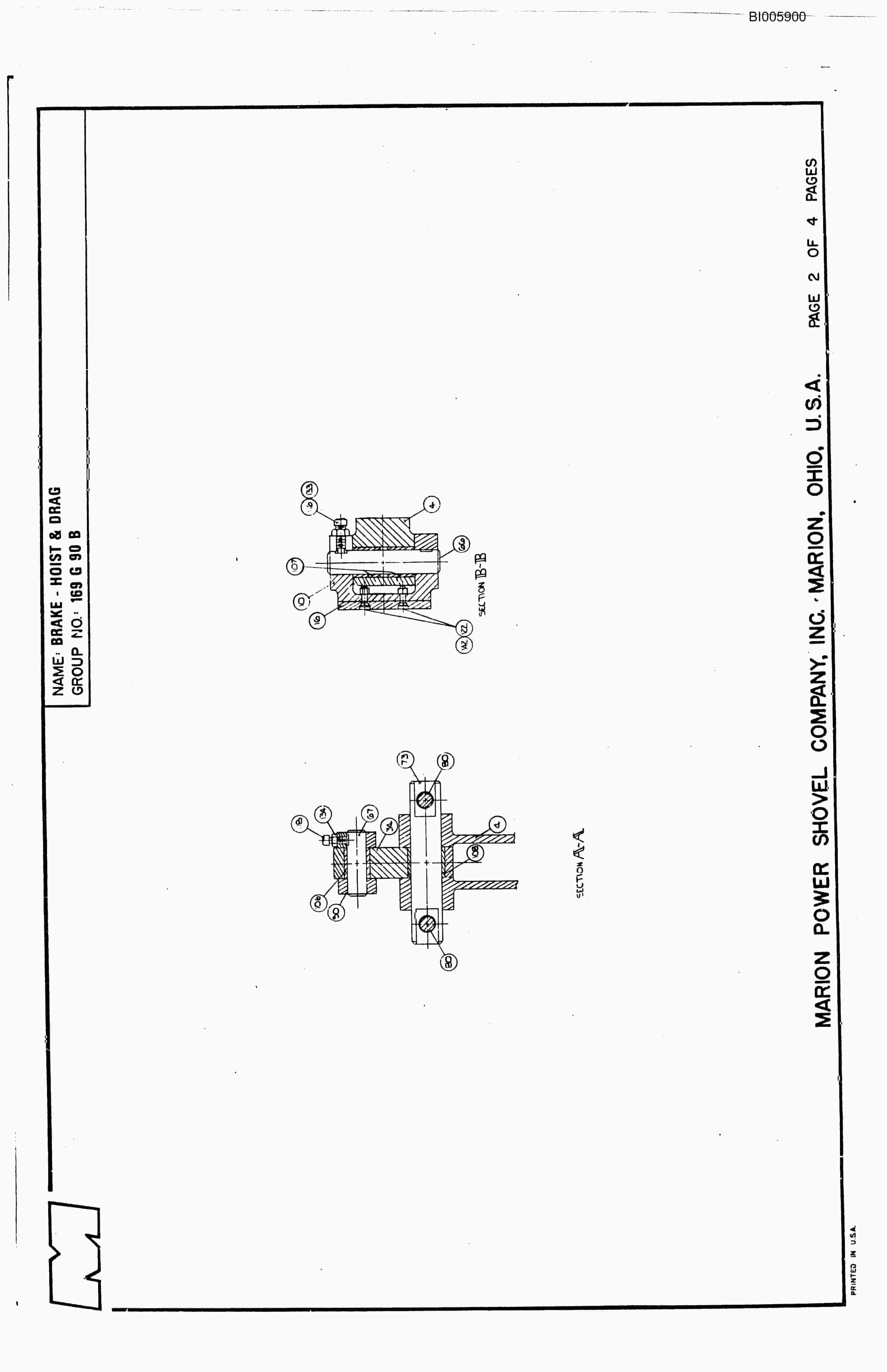 Caterpillar 8050 Walking Dragline Parts Manual BI005900 4 Caterpillar 8050 Walking Dragline Parts Manual BI005900-4