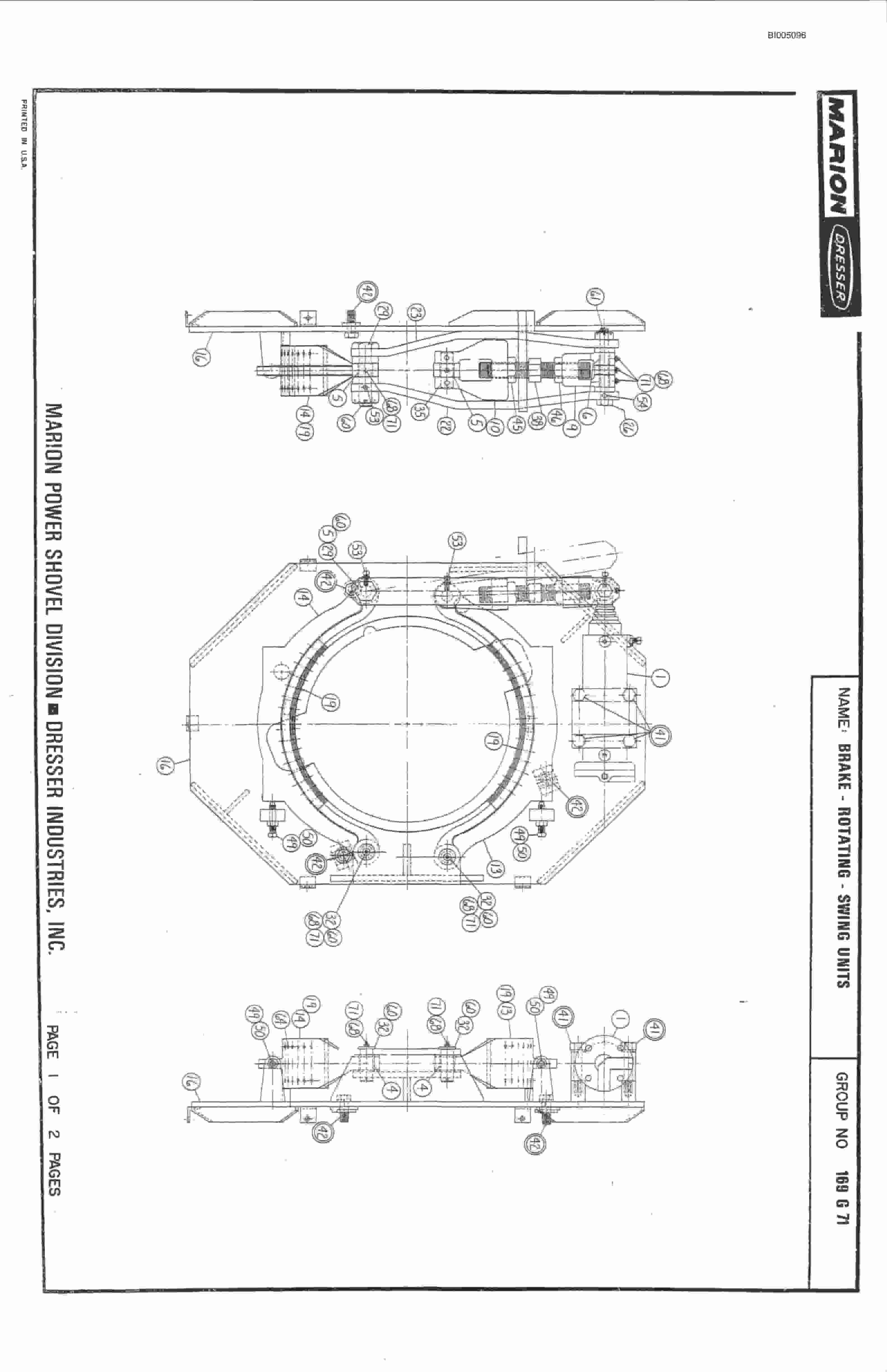 Caterpillar 8400 Parts Manual BI005096-3