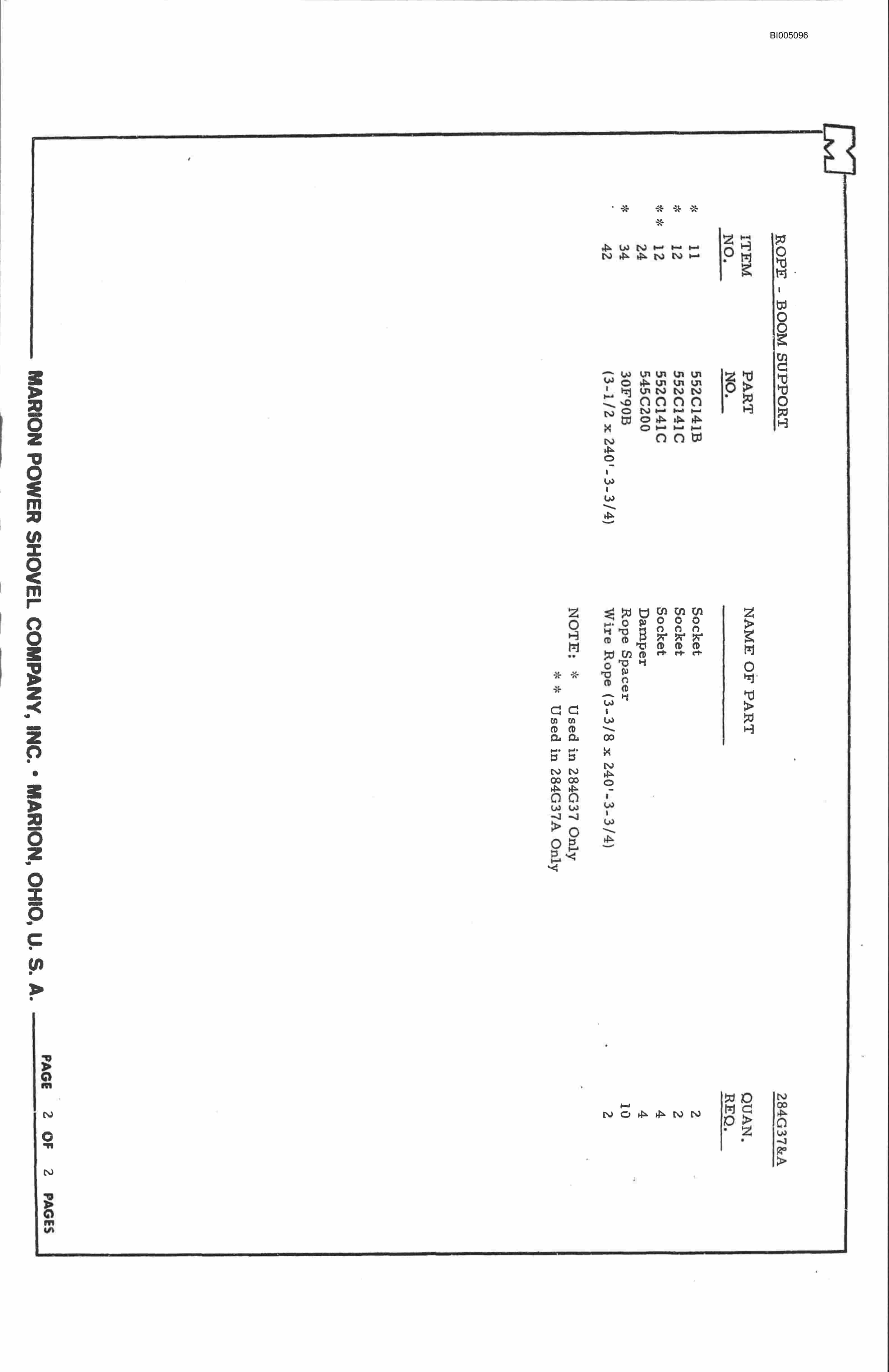 Caterpillar 8400 Parts Manual BI005096-5