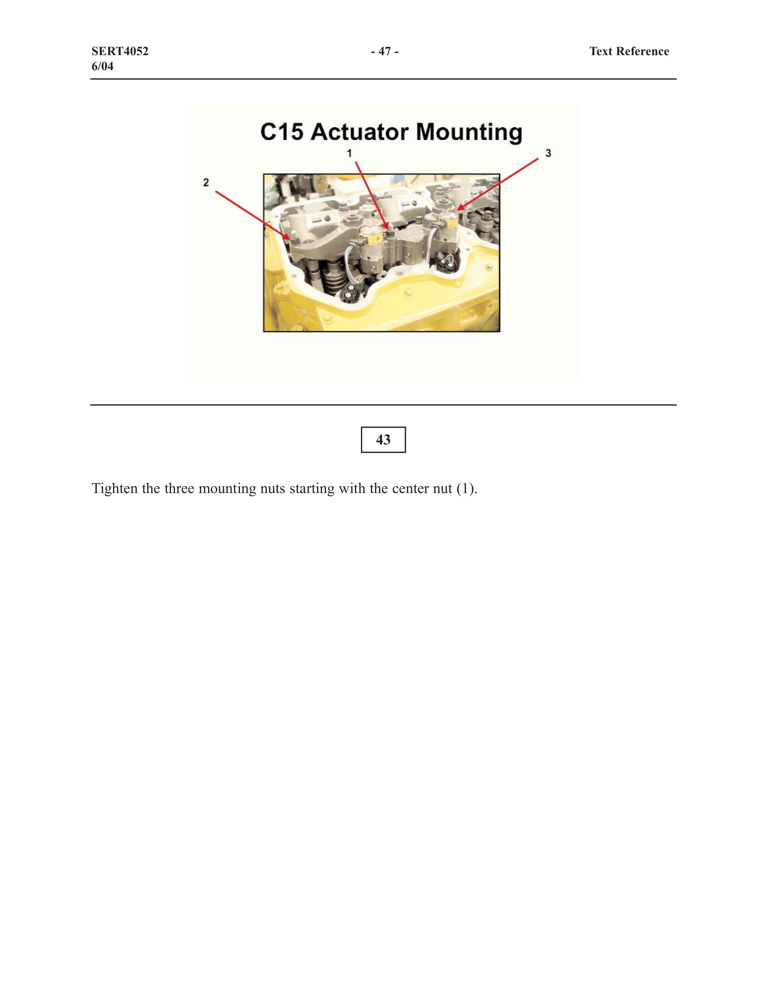 Caterpillar Acert Technology For On-Highway Heavy Duty Engines Service Training SERT4052 4 Caterpillar Acert Technology For On-Highway Heavy Duty Engines Service Training SERT4052 - Image 4