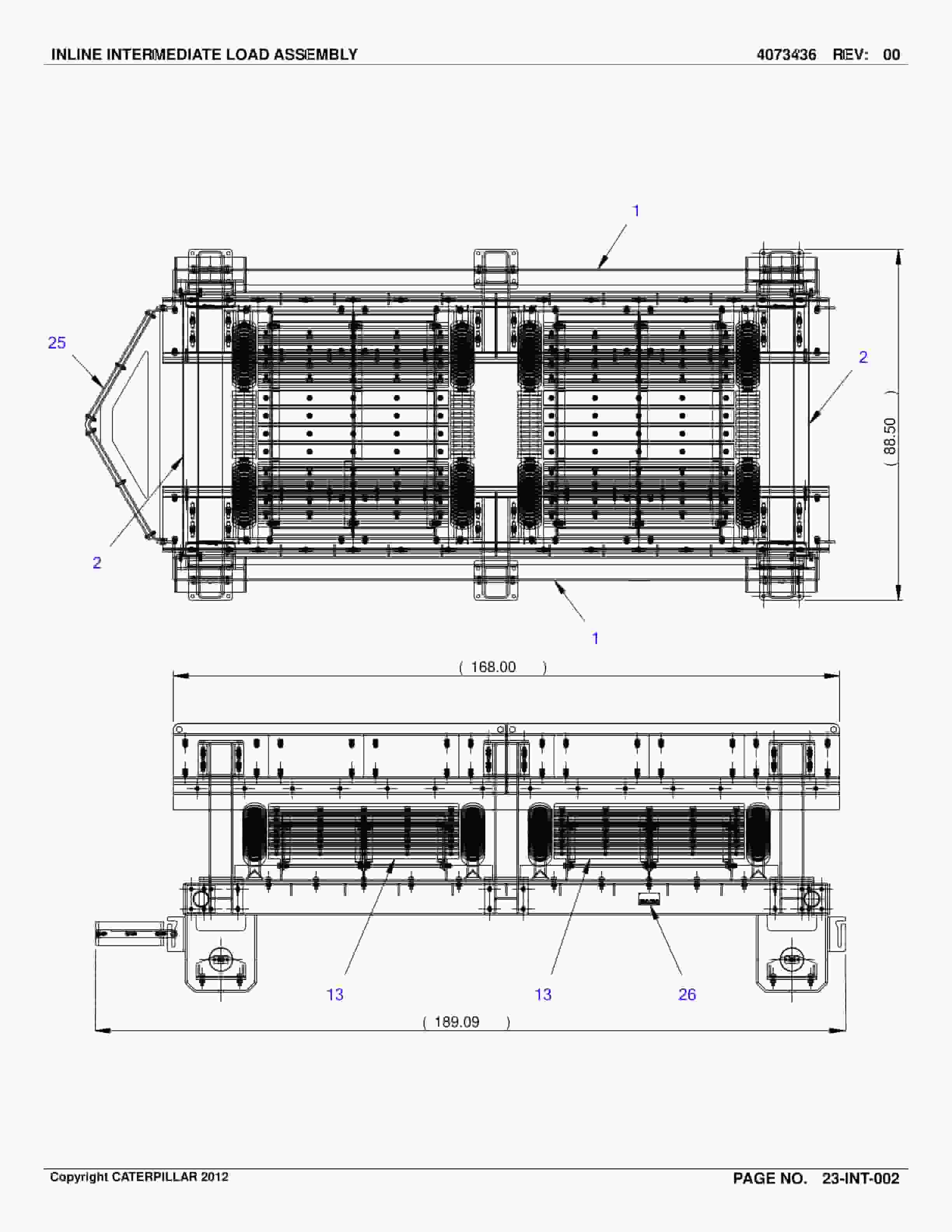 Caterpillar BC100 Belt System Parts And Service Manual BI001407-2