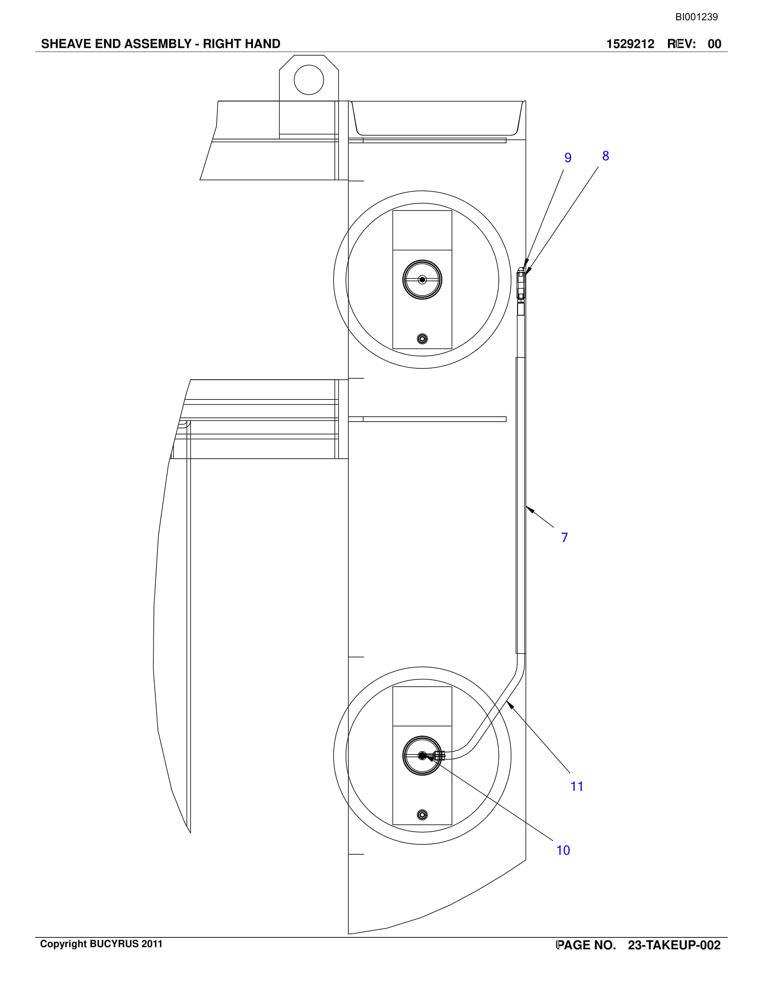 Caterpillar BC100 Belt System Parts Catalog BI001239-5