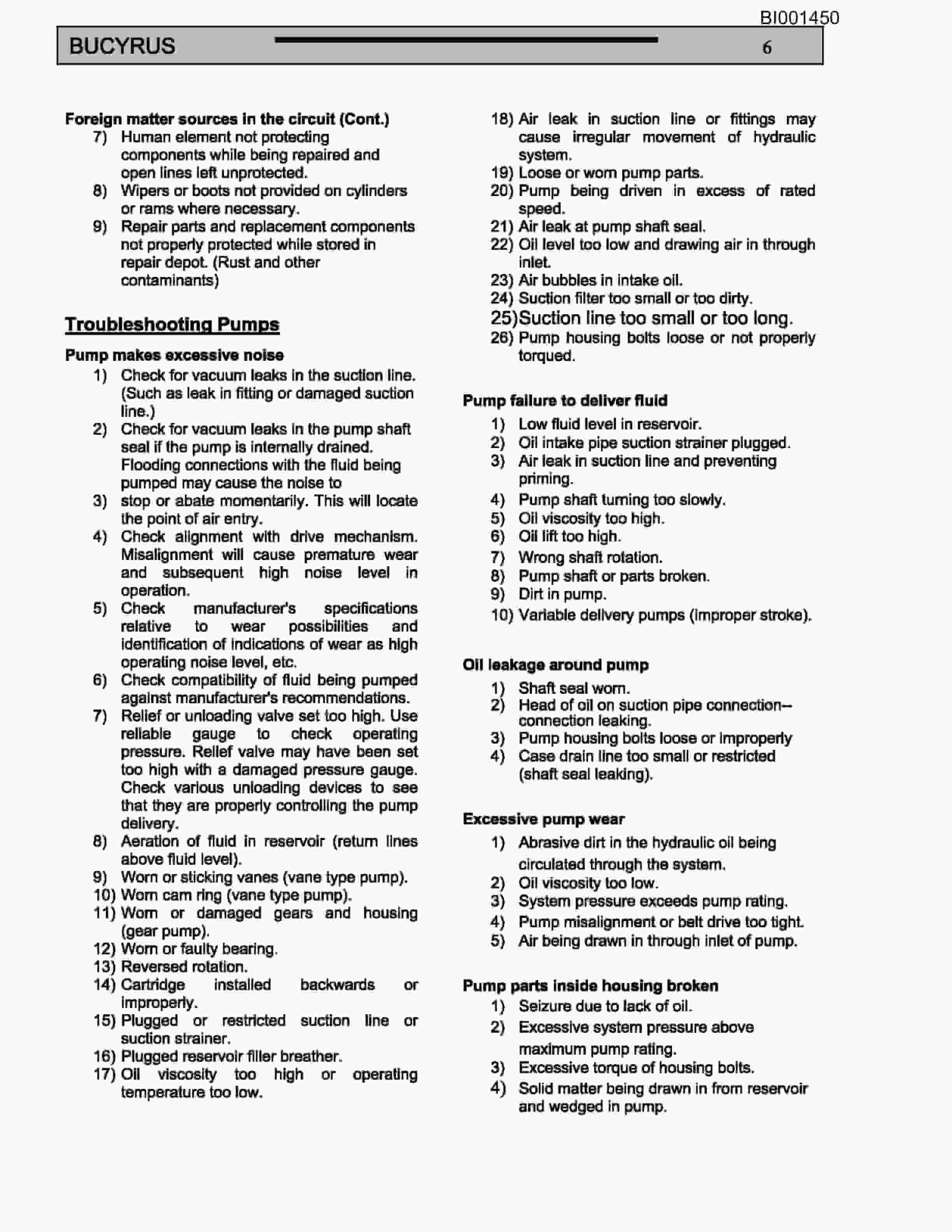 Caterpillar BC100 Belt System Parts Catalog BI001450-4