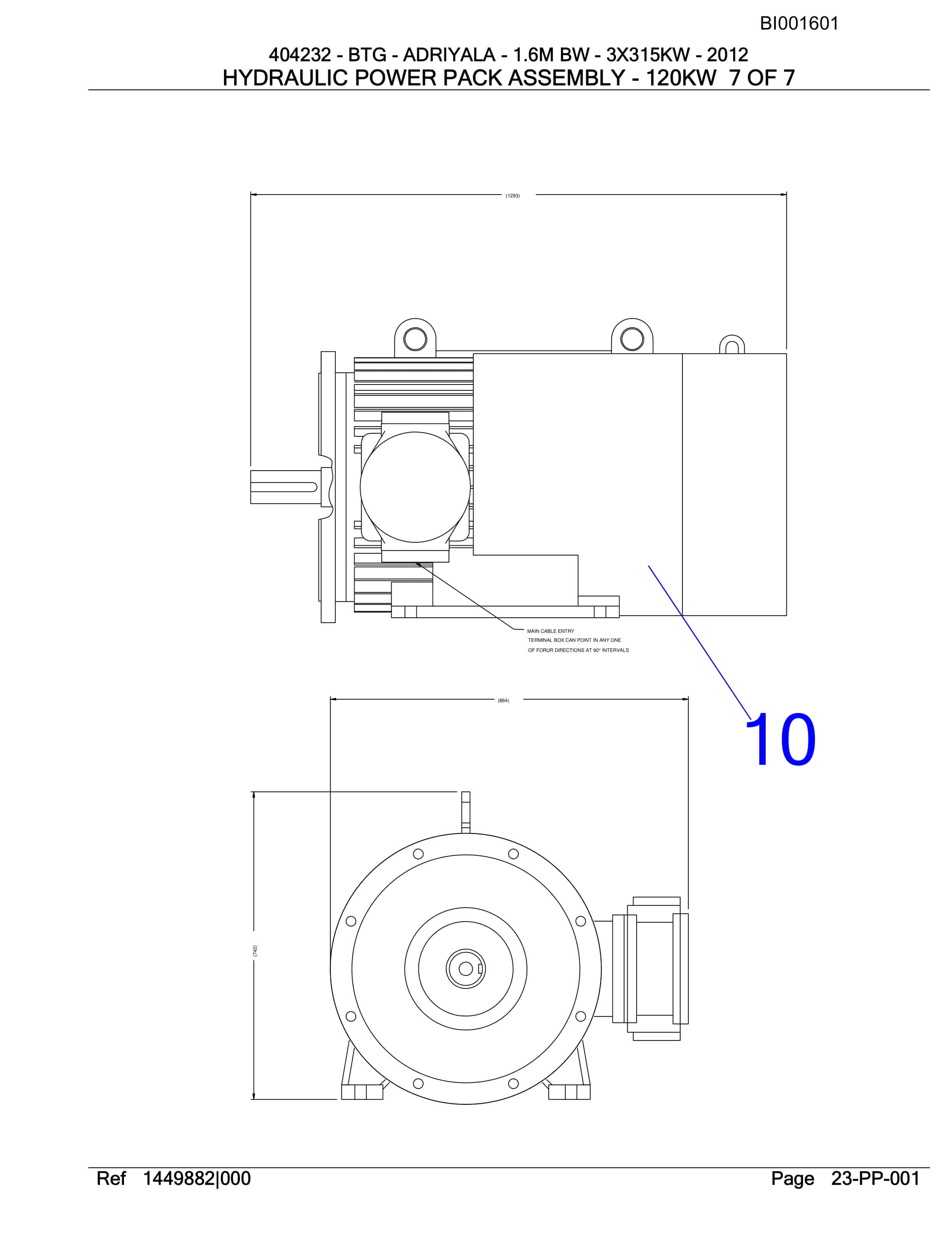Caterpillar BC200 Belt System Parts Catalog BI001601-2