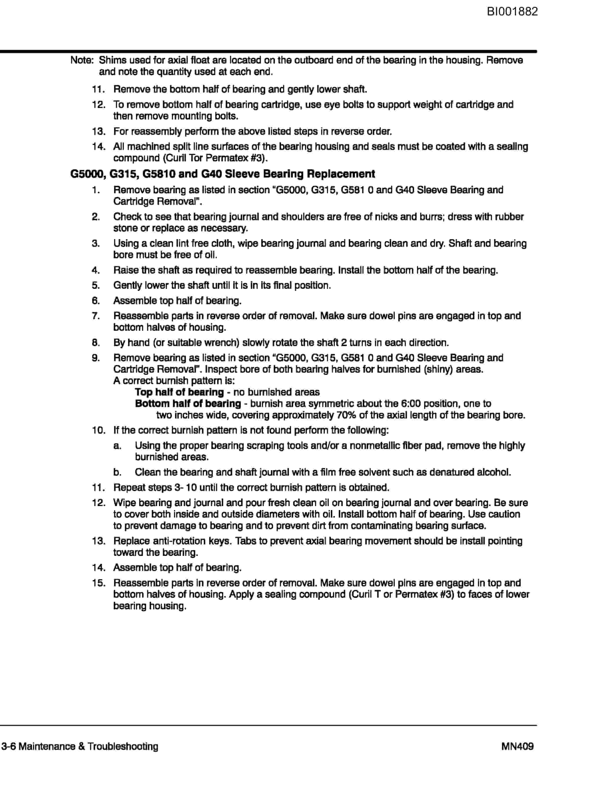 Caterpillar BC200 Belt System Parts Catalog BI001882-3