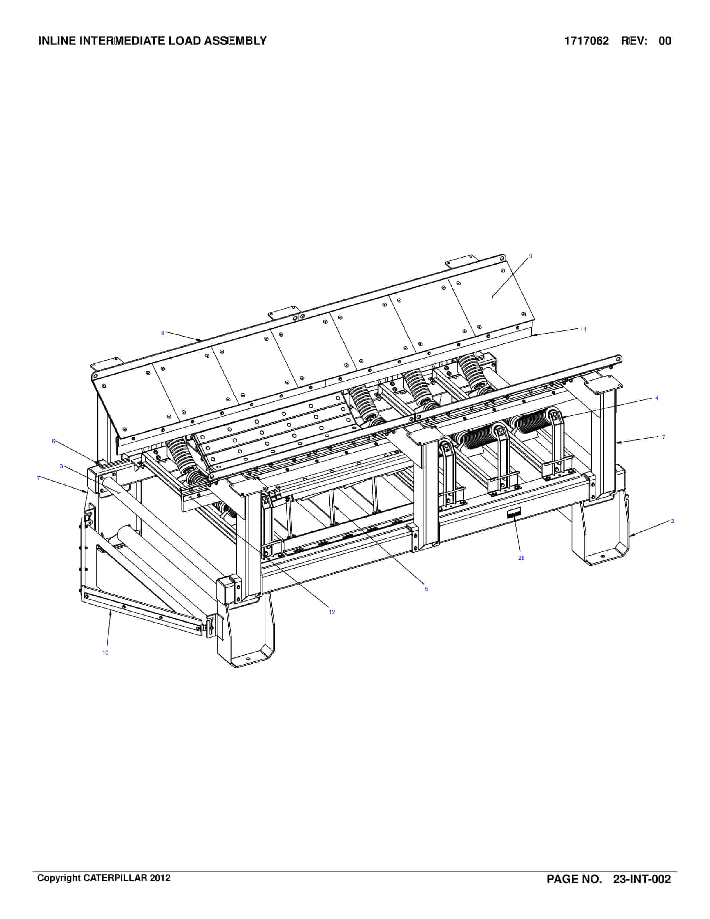 Caterpillar Belt System Parts And Service Manual BI001408-2