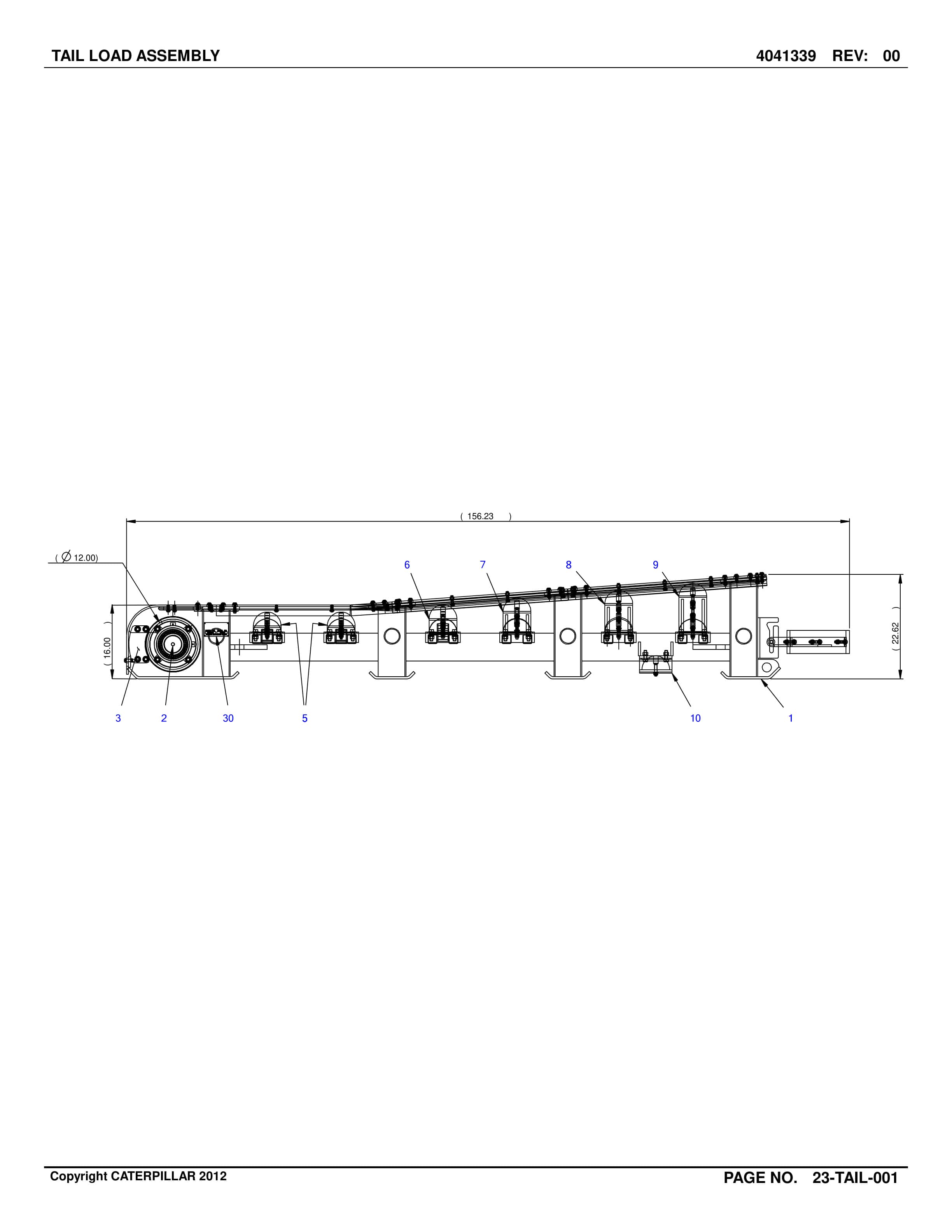 Caterpillar Belt System Parts And Service Manual BI001414-4