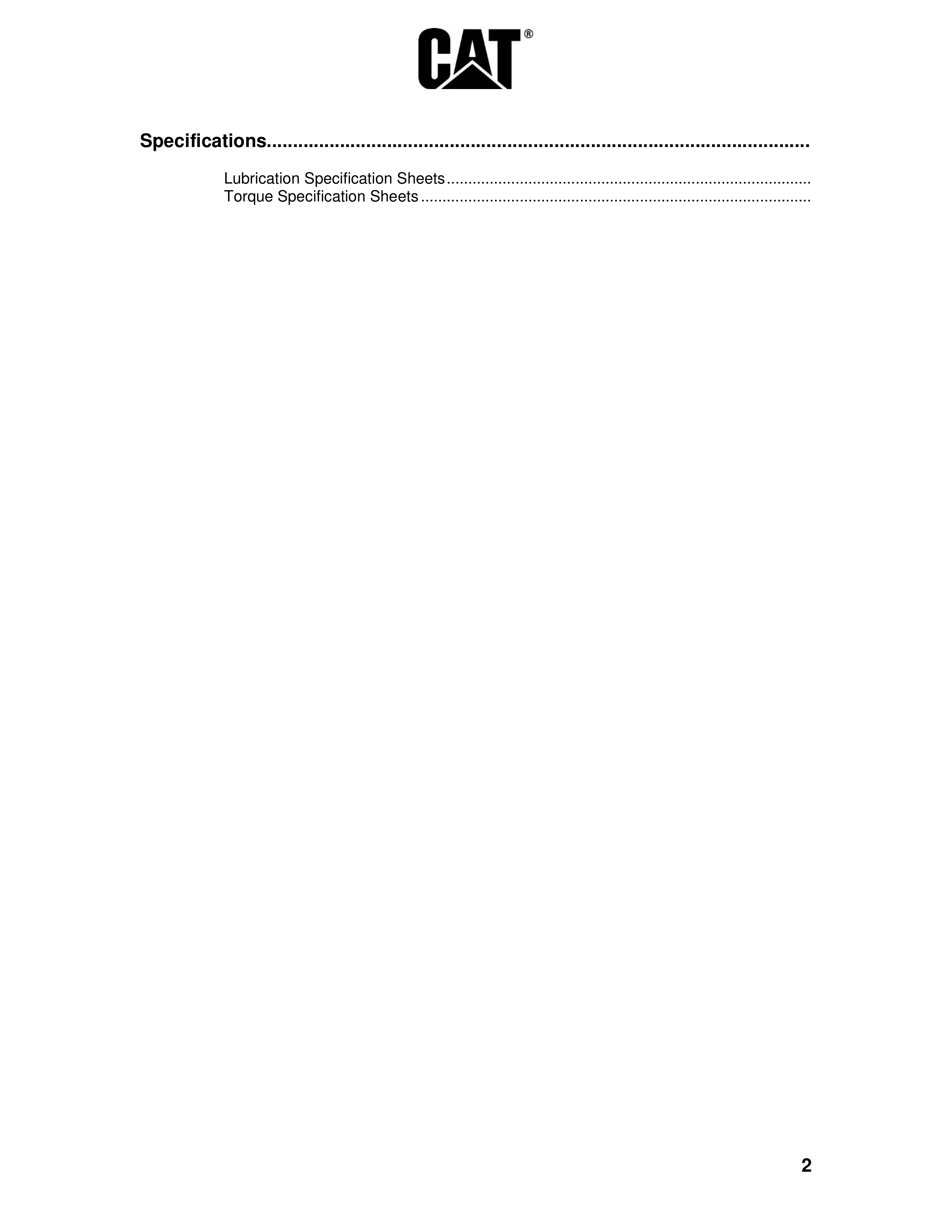 Caterpillar Belt System Parts And Service Manual BI001444-3
