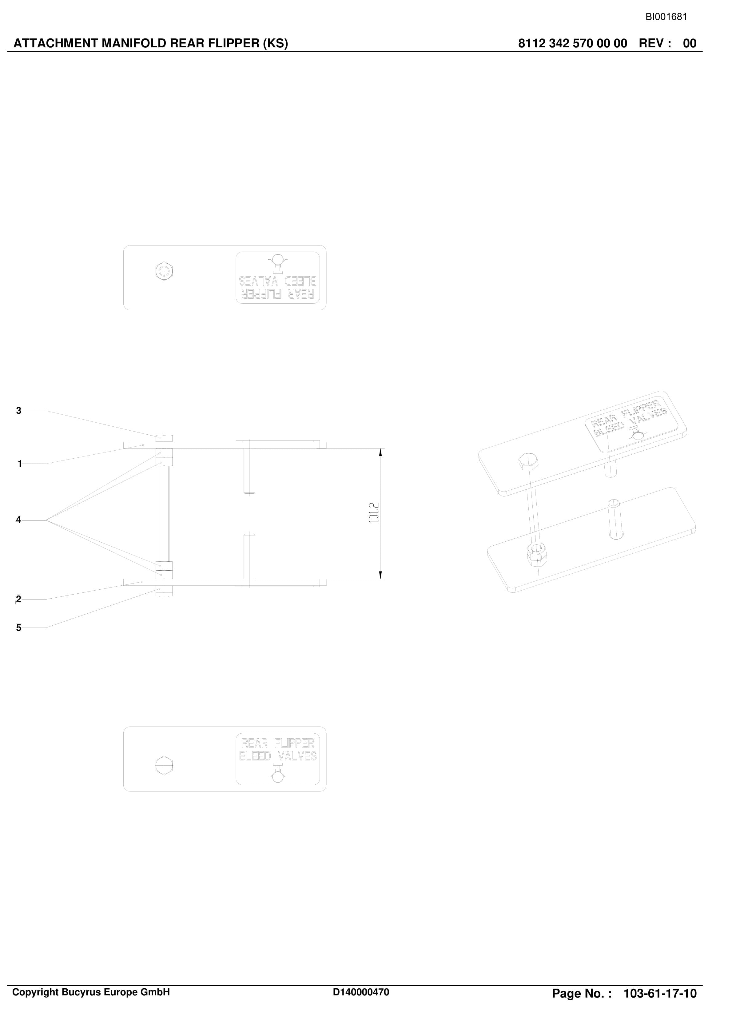 Caterpillar BMA Roof Support And Supply Parts Catalog BI001681-00-01 4 Caterpillar BMA Roof Support And Supply Parts Catalog BI001681-00-01-4