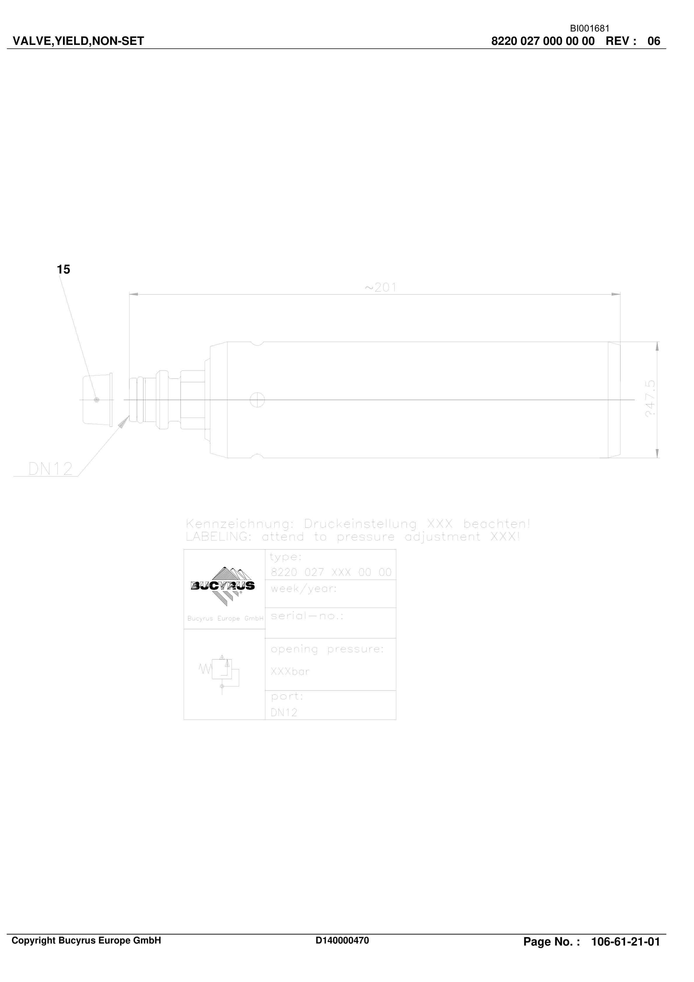 Caterpillar BMA Roof Support And Supply Parts Catalog BI001681-00-02 2 Caterpillar BMA Roof Support And Supply Parts Catalog BI001681-00-02-2