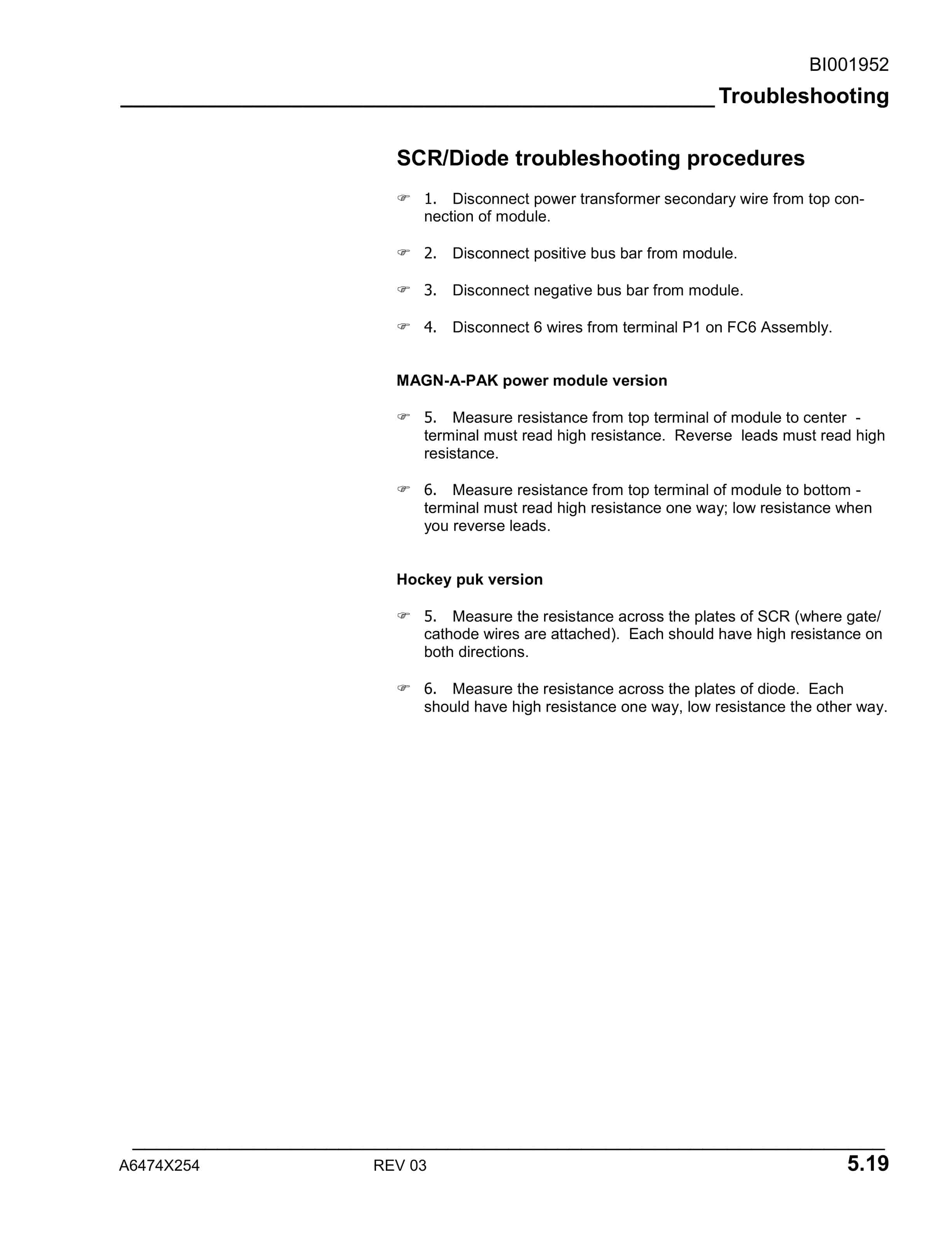 Caterpillar BUC-SCR 120 Series Battery Charger Operation And Maintenance Manual BI001952 5 Caterpillar BUC-SCR 120 Series Battery Charger Operation And Maintenance Manual BI001952-5