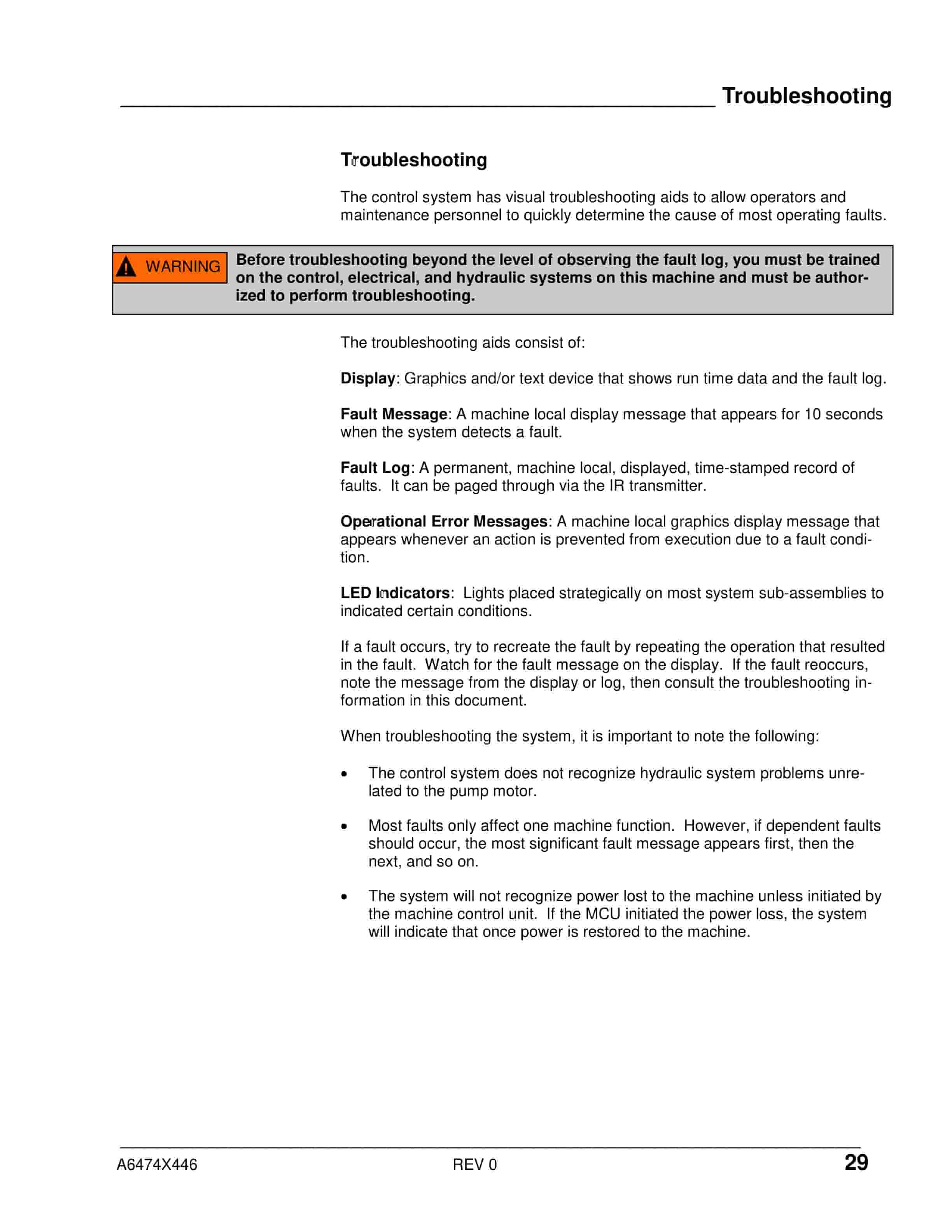 Caterpillar Cervis Control System Operation Manual BI001580-2