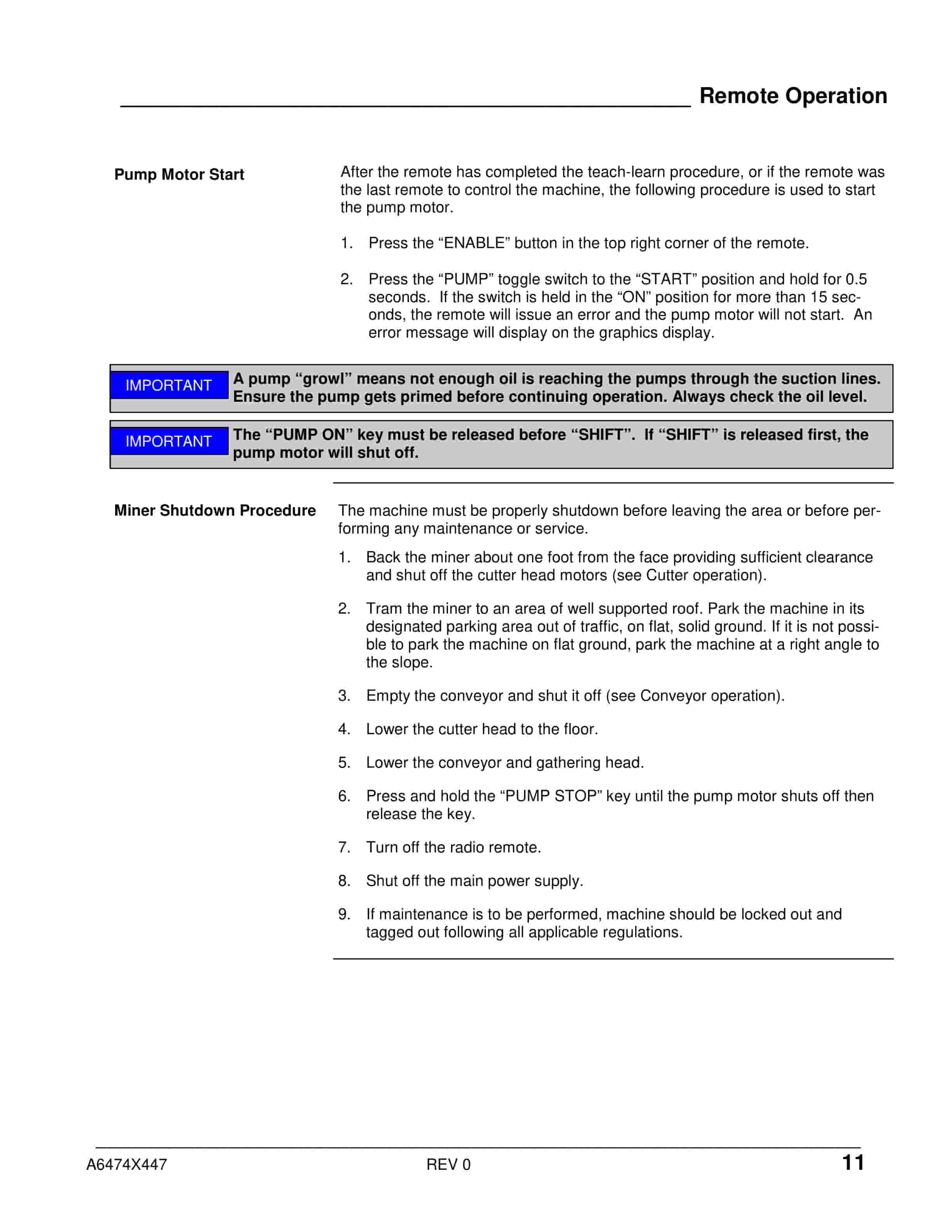Caterpillar Cervis Remote Control Operation Operation Manual BI001581-2
