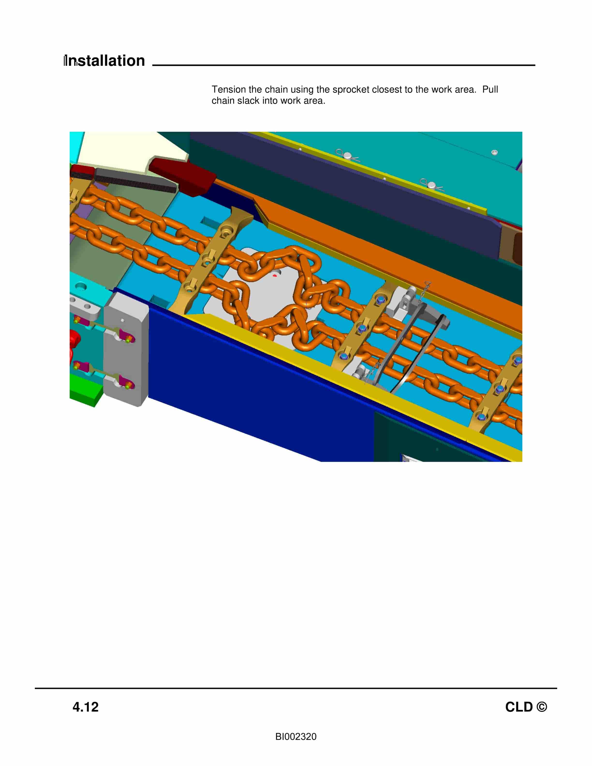 Caterpillar Chain Locking Device Operation And Maintenance Manual BI002320-2