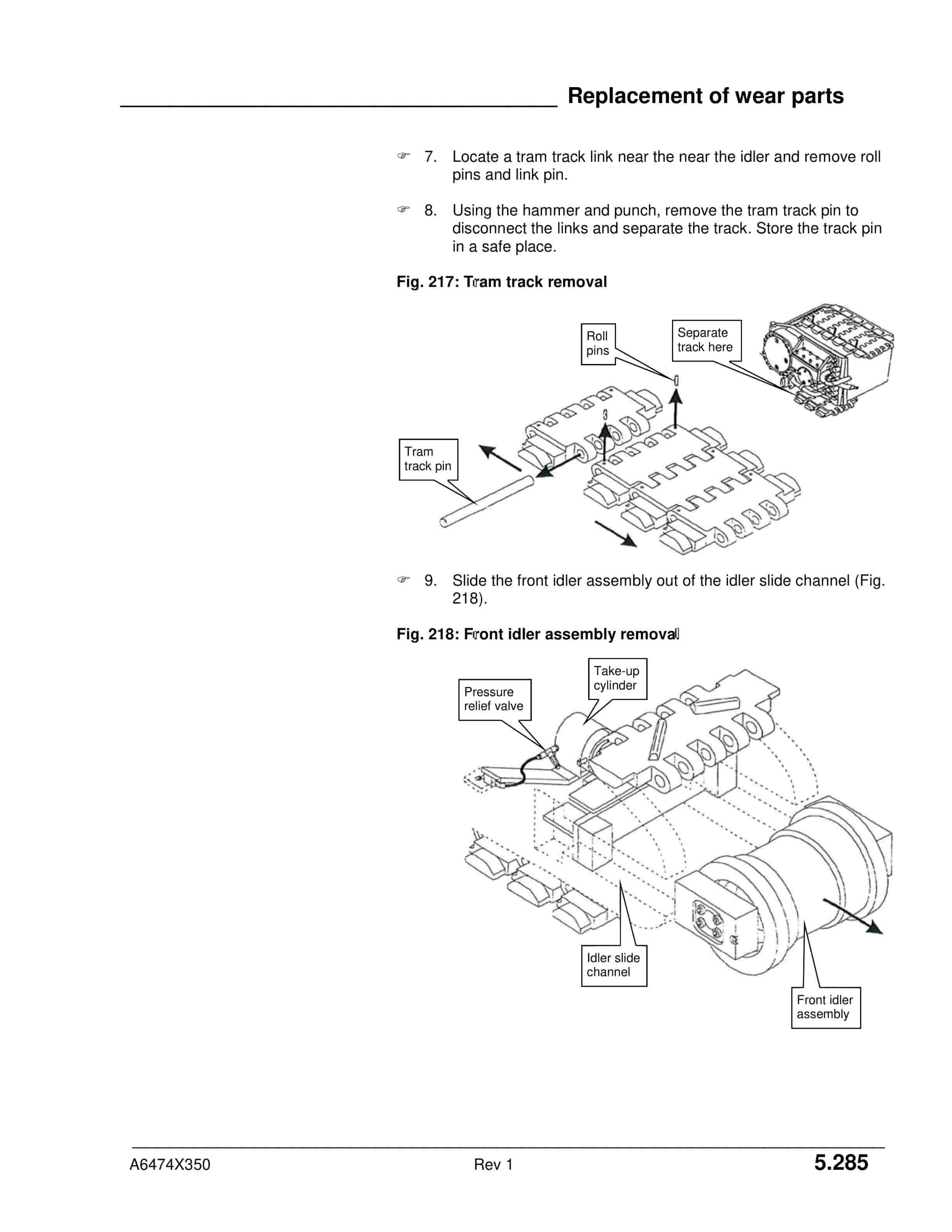 Caterpillar CM210 Continuous Miner Operation And Maintenance Manual A6474X350 5 Caterpillar CM210 Continuous Miner Operation And Maintenance Manual A6474X350 - Image 5