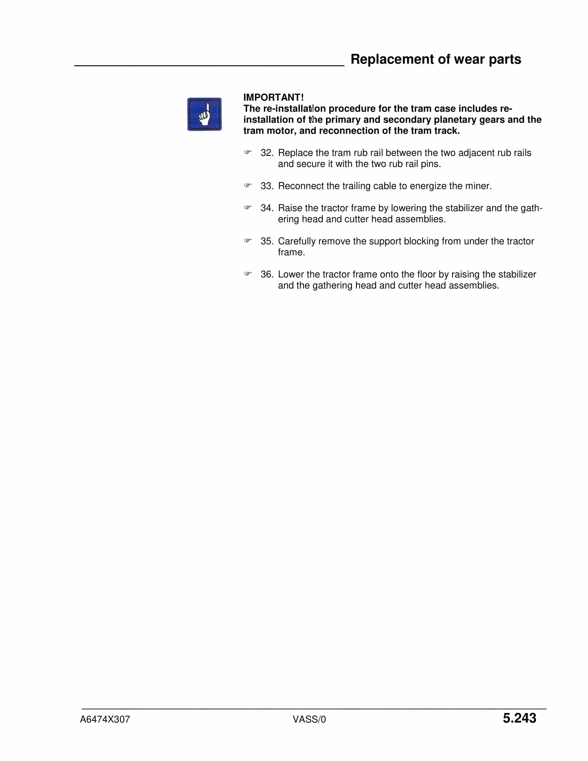 Caterpillar CM220 Continuous Miner Operation And Maintenance Manual A6474X307 5 Caterpillar CM220 Continuous Miner Operation And Maintenance Manual A6474X307 - Image 5