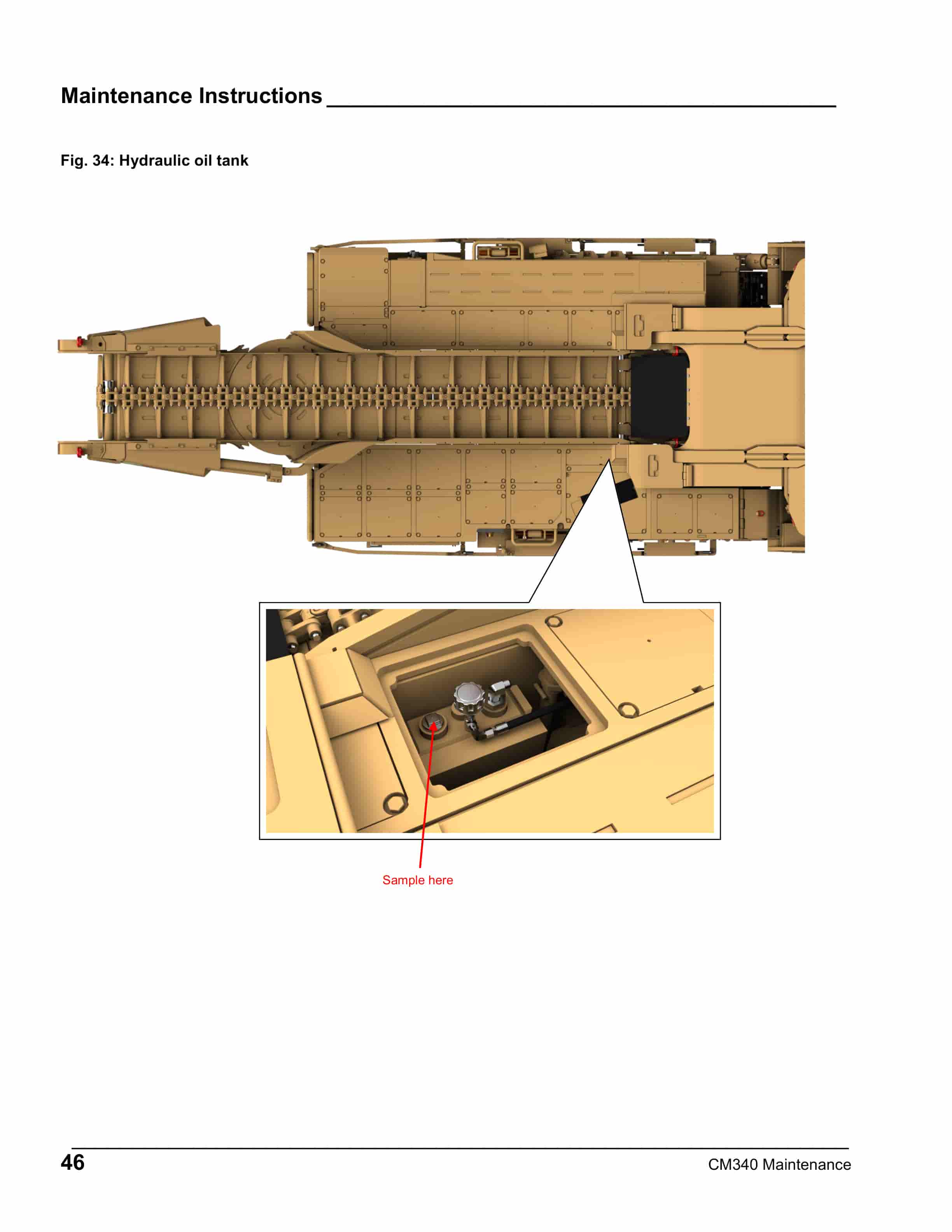 Caterpillar CM340 Continuous Miner Operation And Maintenance Manual BI001579-5