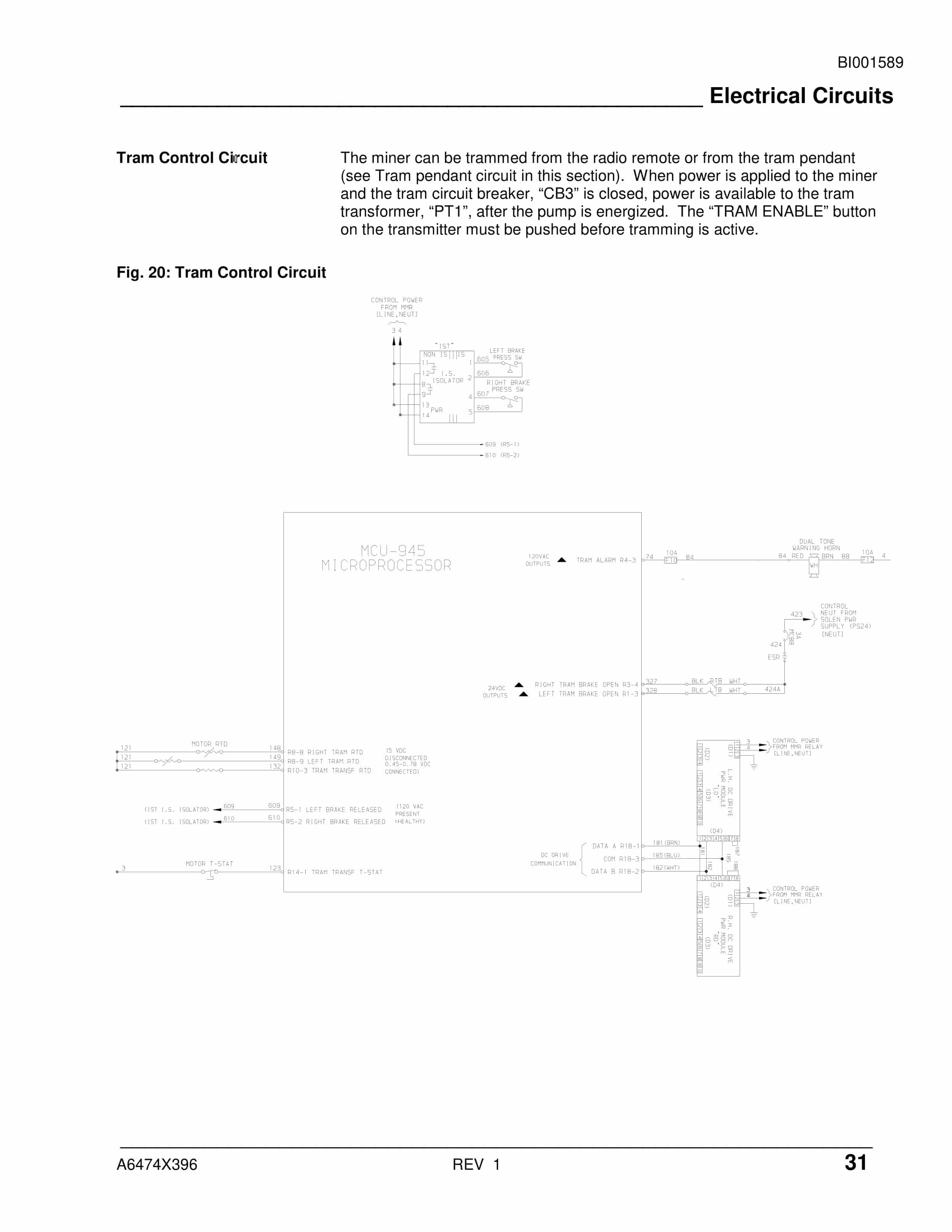 Caterpillar CM345 Continuous Miner Operation And Maintenance Manual BI001589-3
